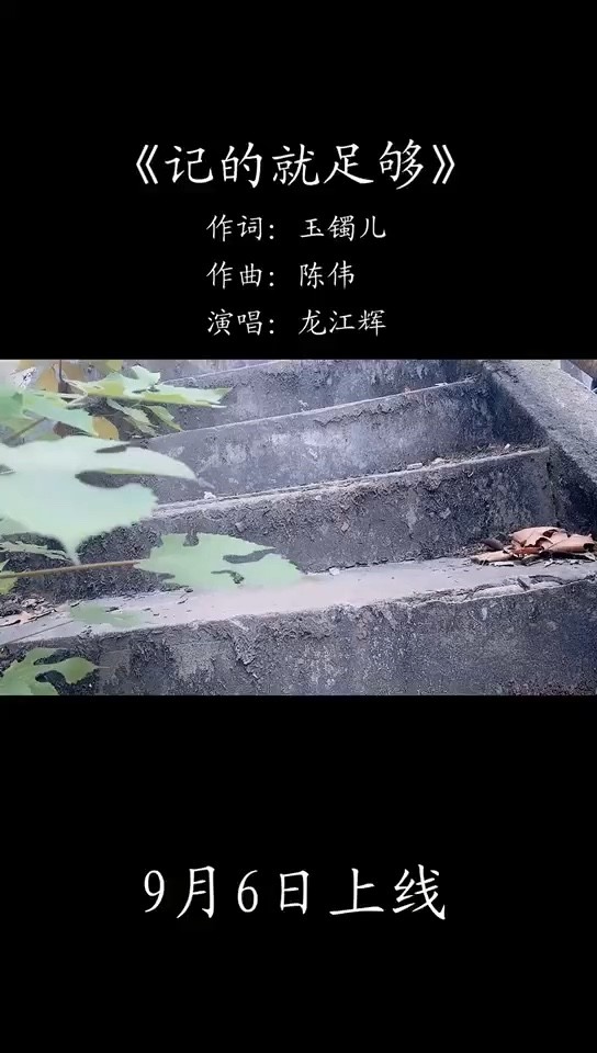  - 龙江辉《记得就足够》