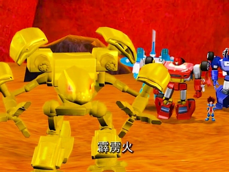 如果没有战争,霹雳火和金铁兽大概能成为至死之交吧#洛洛历险记