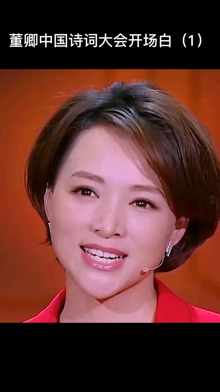  - 董卿中国诗词大会开场白（1）