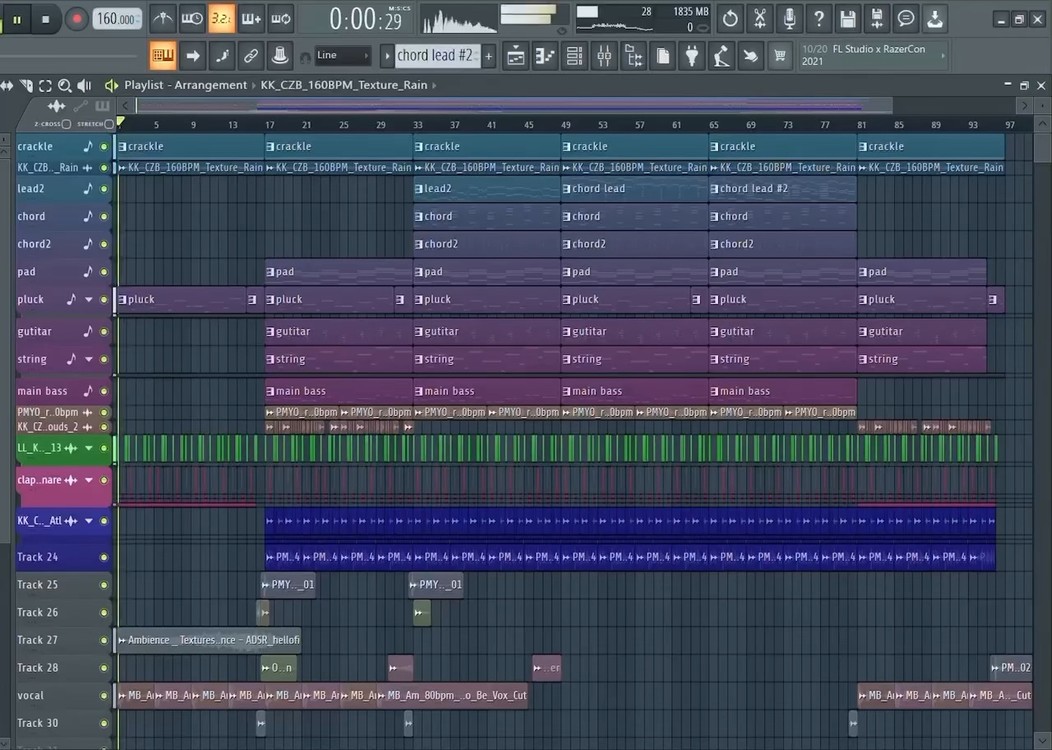 - 原本想写lofi chill的