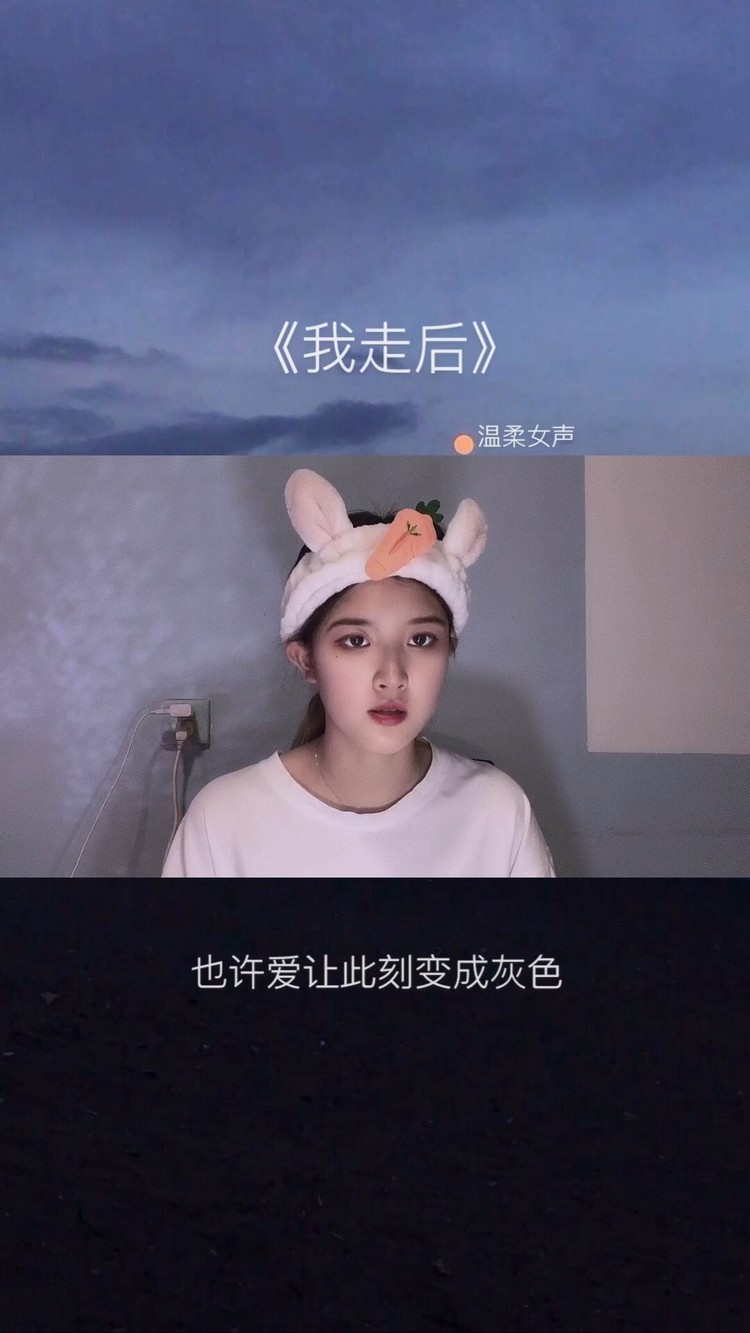 我走了你别再难过