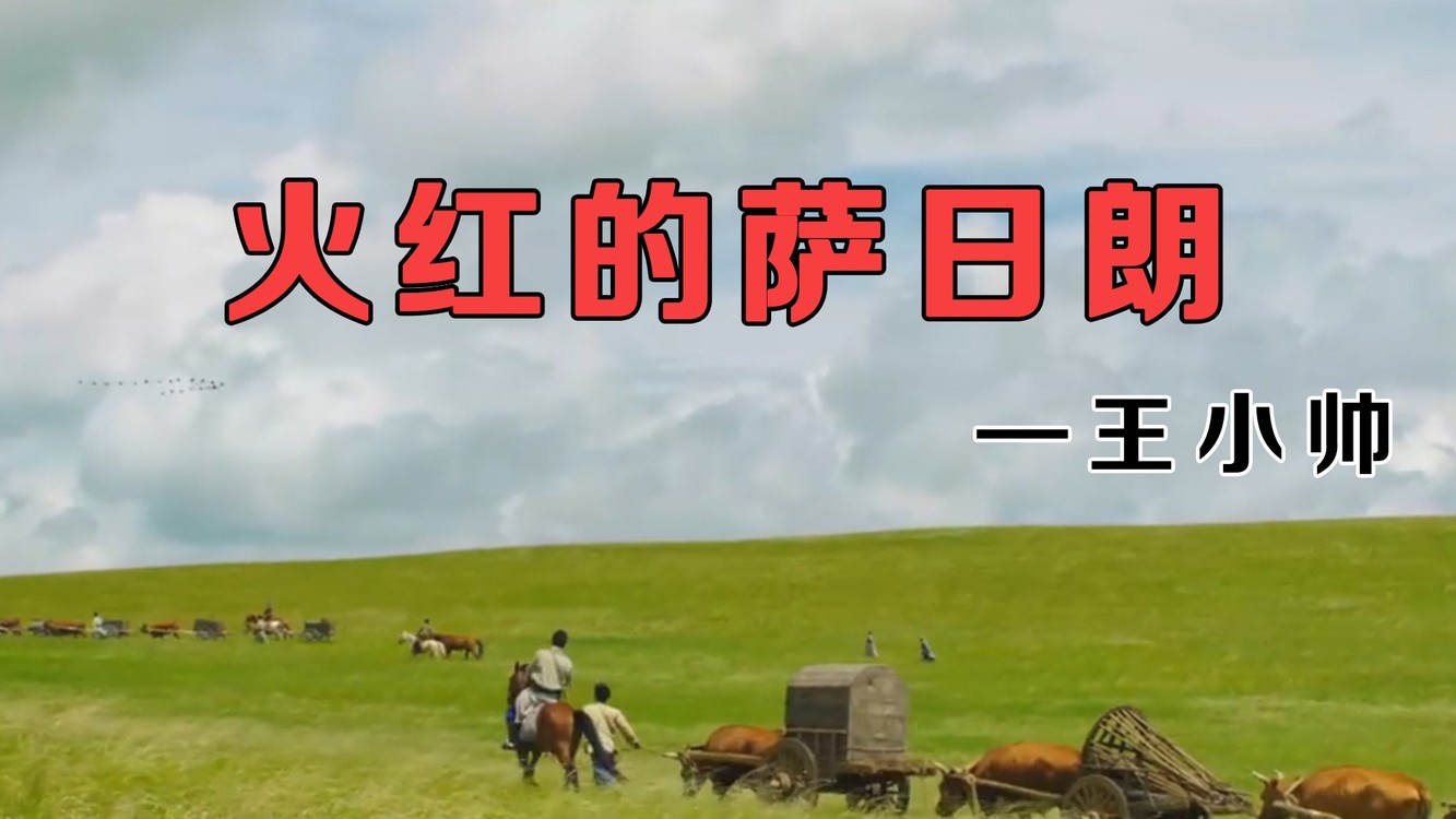  - 王小帅吉他《火红的萨日朗》充满了欢快的草原风味，真是太好听了