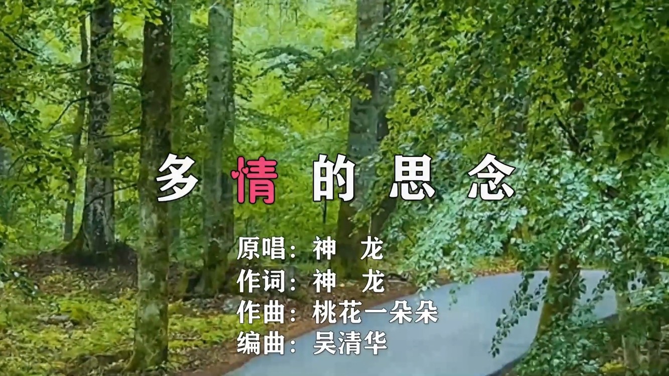 - 多情的思念