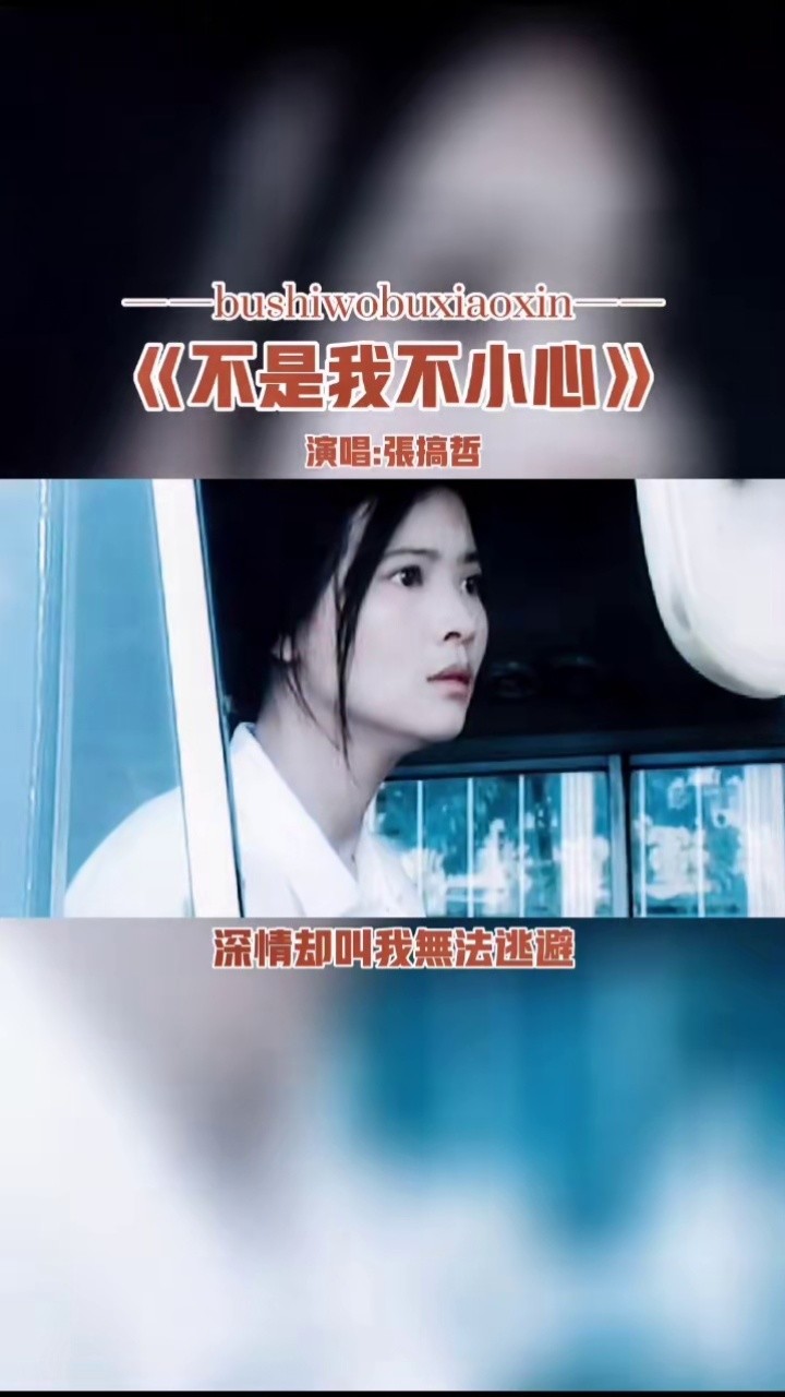 不是我不小心…只是真情难以抗拒……#不是我不小心 #张镐哲#一首歌一