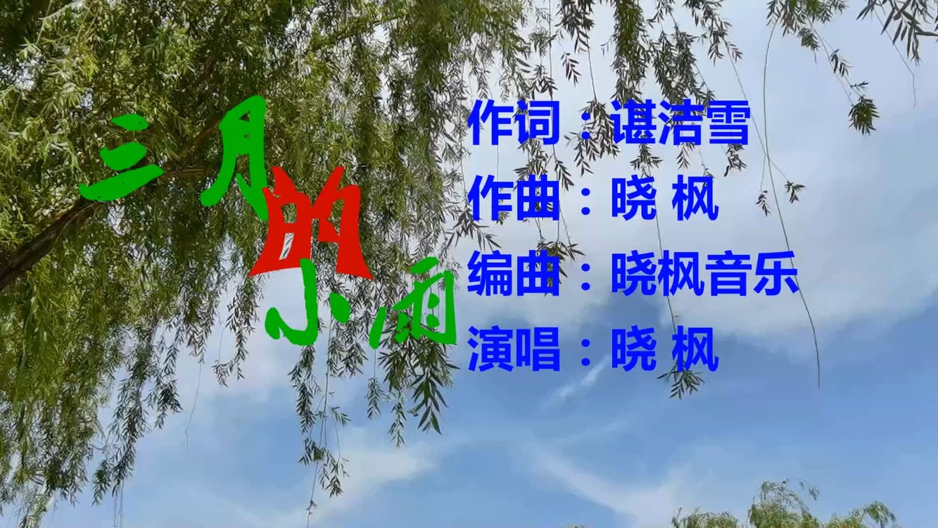  - 三月的小雨（晓枫）