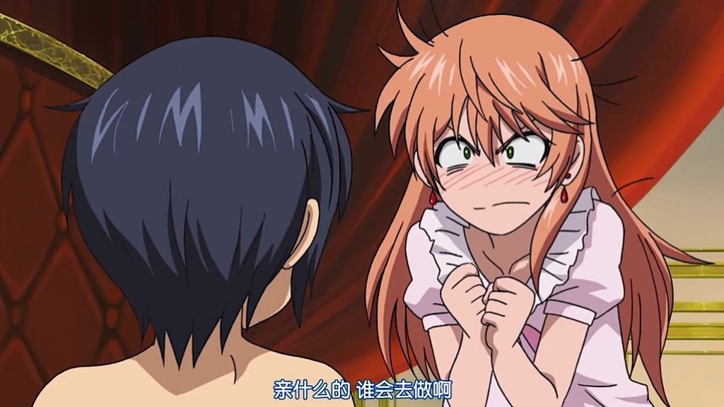 想偷袭别人,起码亲一下吧@奈洛 #动漫  #歌曲恋爱画板