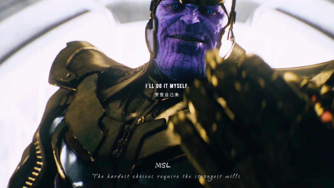 - 灭霸直呼队友太菜 劳资自己上 瞬间团灭复联