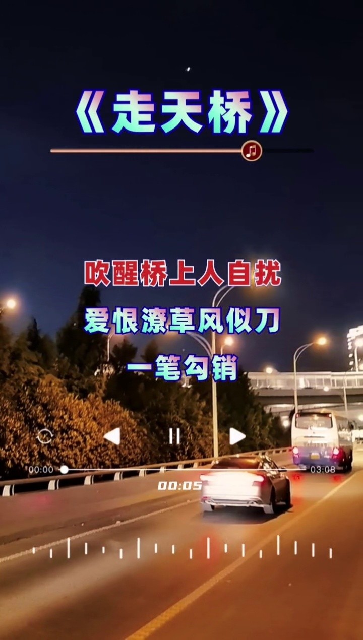 亦伊情歌《走天桥》所谓生活,有所爱有所期待!