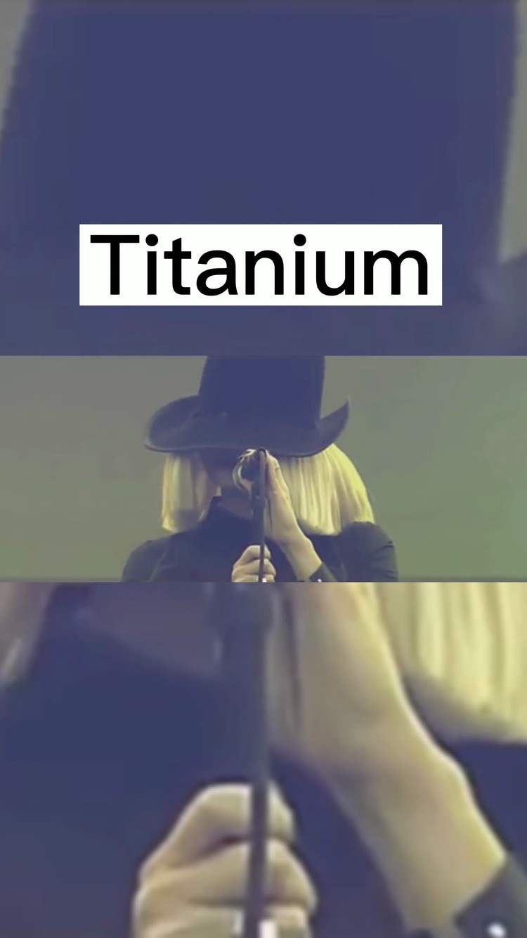 sia《titanium》灵魂歌手sia深情演唱