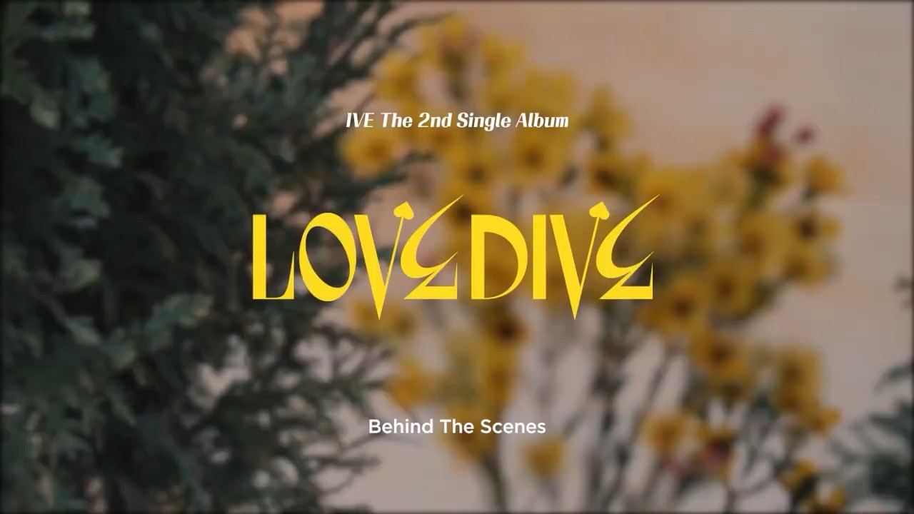 ive photoshoot《love dive》花絮视频公开!