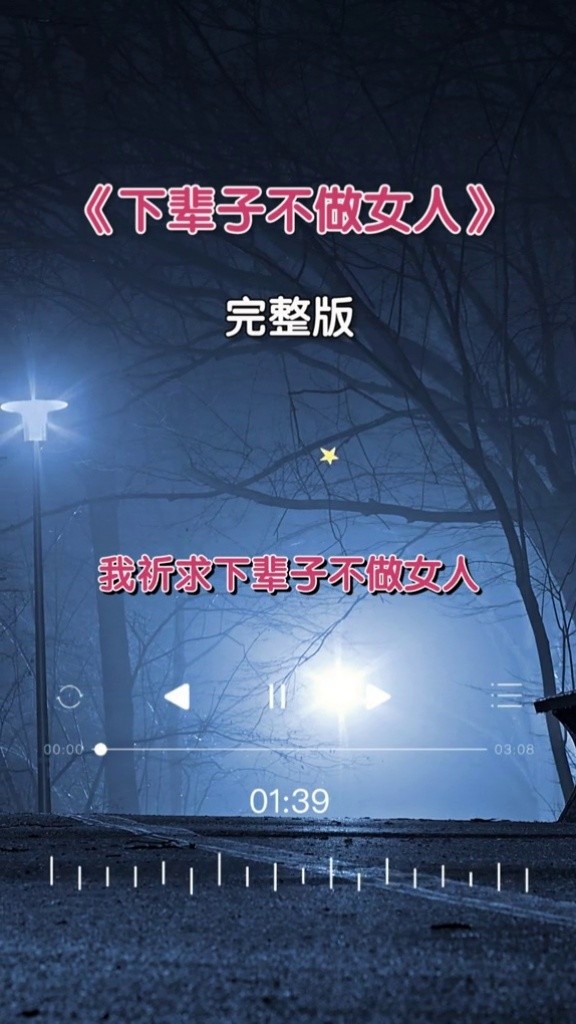 身为男儿身,却知女人心#下辈子不做女人 #音乐 #伤感音乐