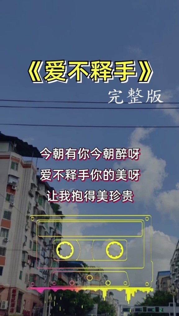 爱不释手#音乐#经典歌曲