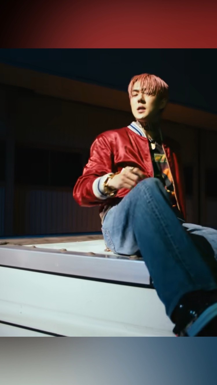 exo-sc-《on me》on me吴世勋solo曲mv片段