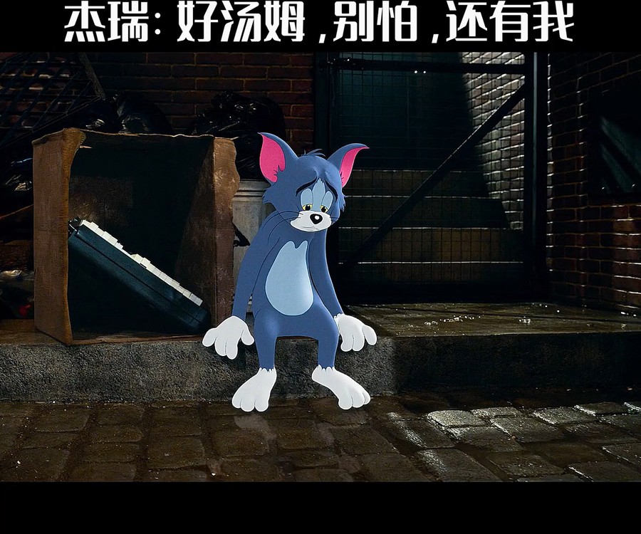  - 杰瑞：好汤姆，别怕，还有我 #情感 #猫和老鼠