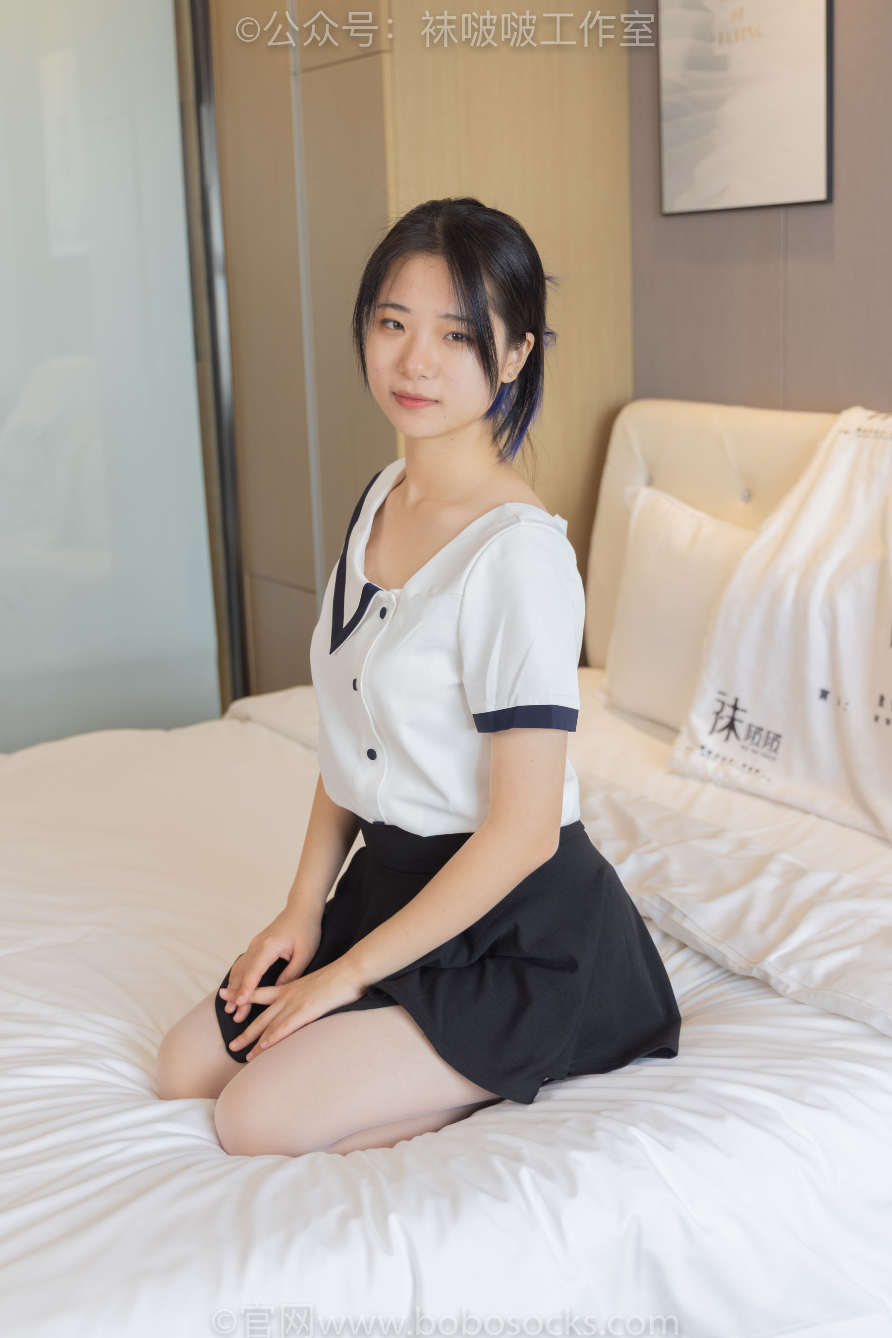 图片[90]-BoBoSocks袜啵啵 No.089 小淳-高跟鞋、黑白渐变丝袜[140P]-六色网