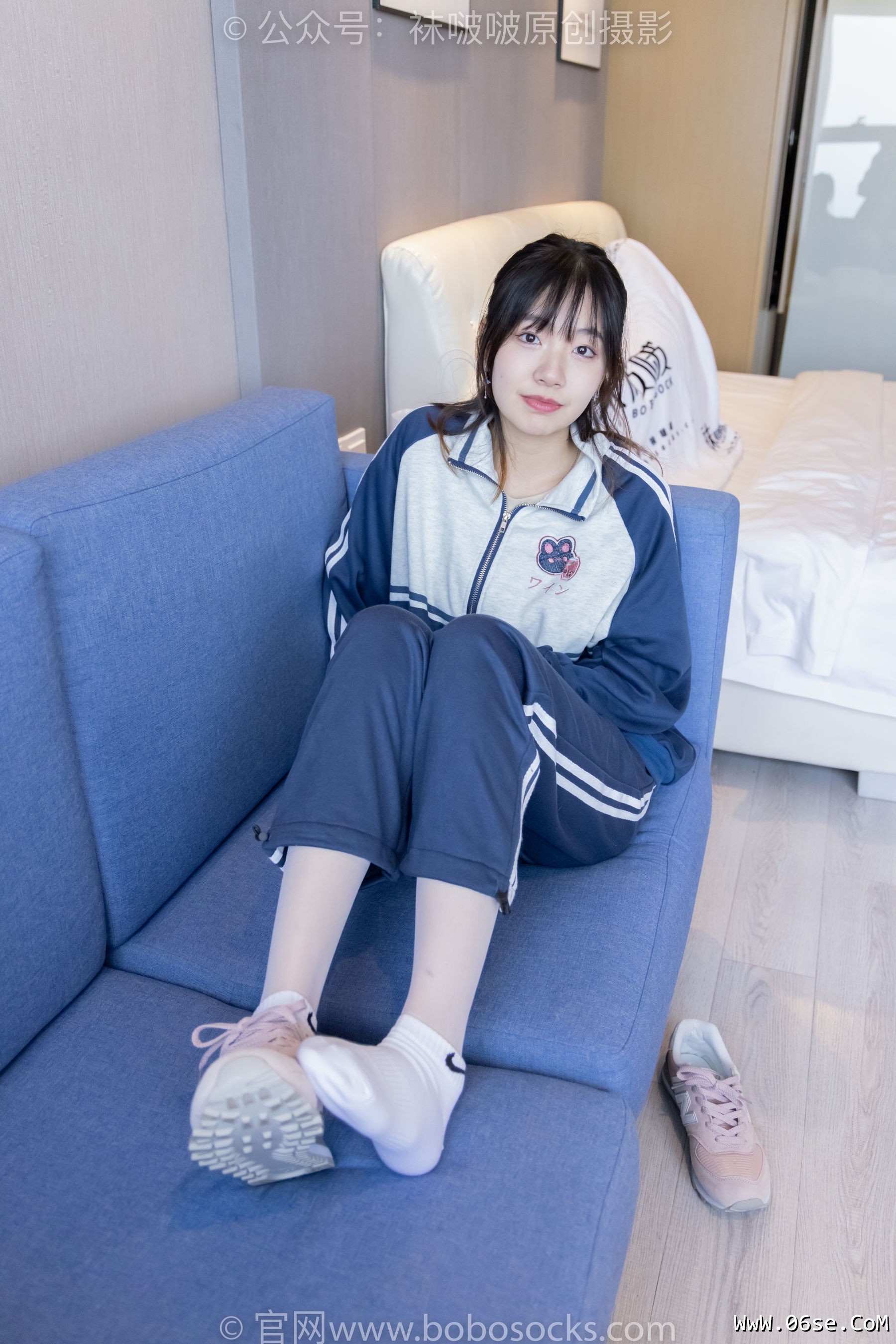 图片[76]-BoBoSocks袜啵啵 No.226 小甜豆-运动鞋、白棉袜、白丝[140P]-六色网