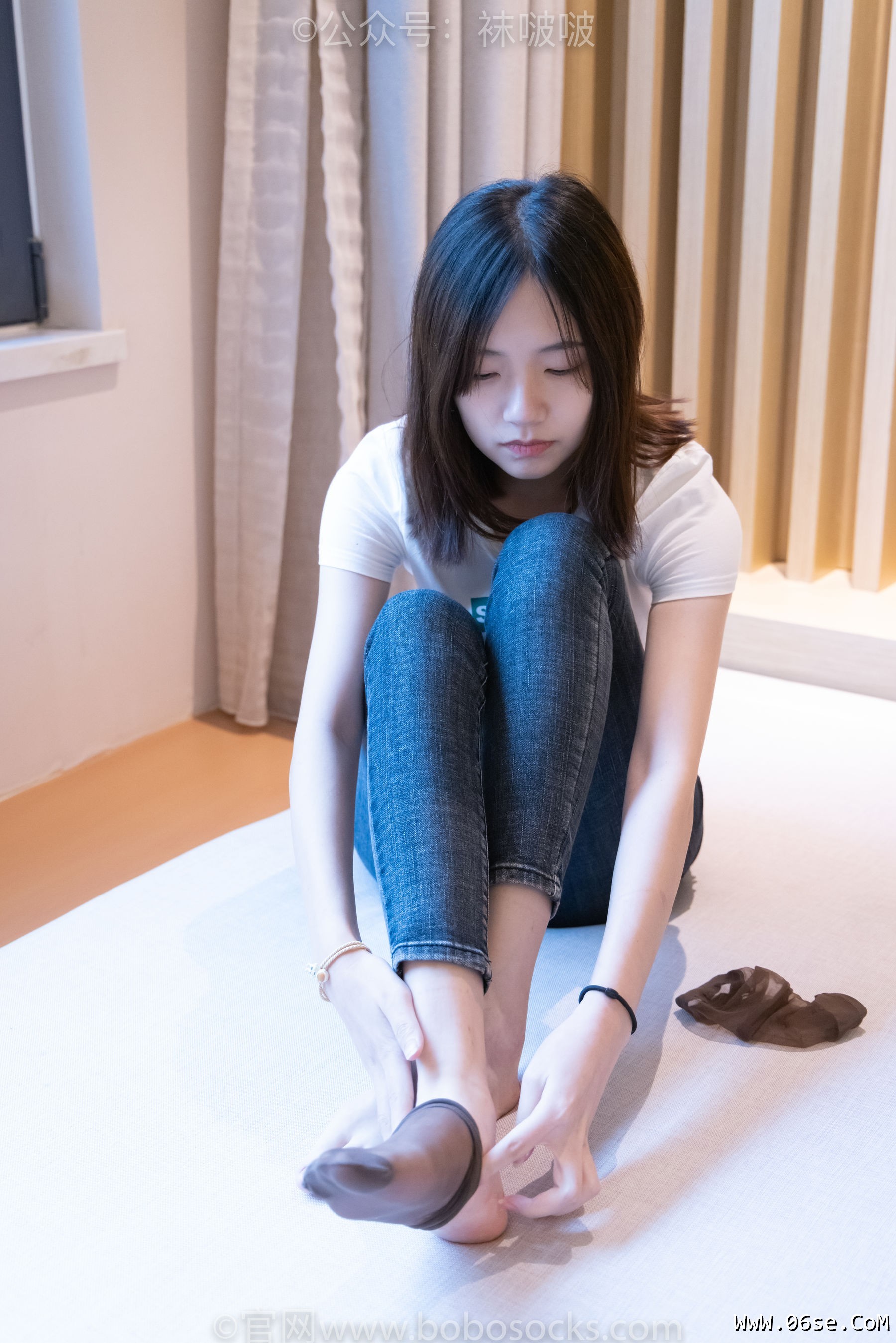 图片[115]-BoBoSocks袜啵啵 No.063 小甜豆-平底鞋、短肉丝、短咖啡丝、裸足[155P]-六色网