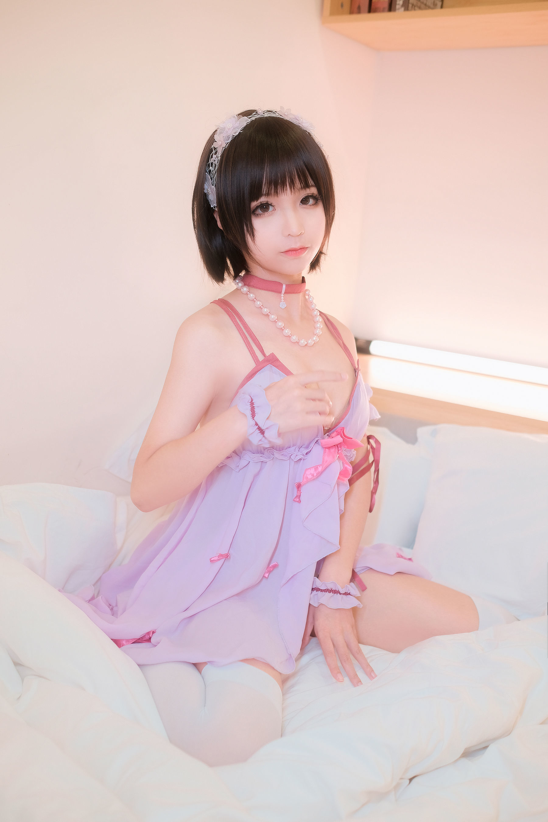 图片[9]-动漫博主蠢沫沫 加藤惠睡衣[44P]-六色网