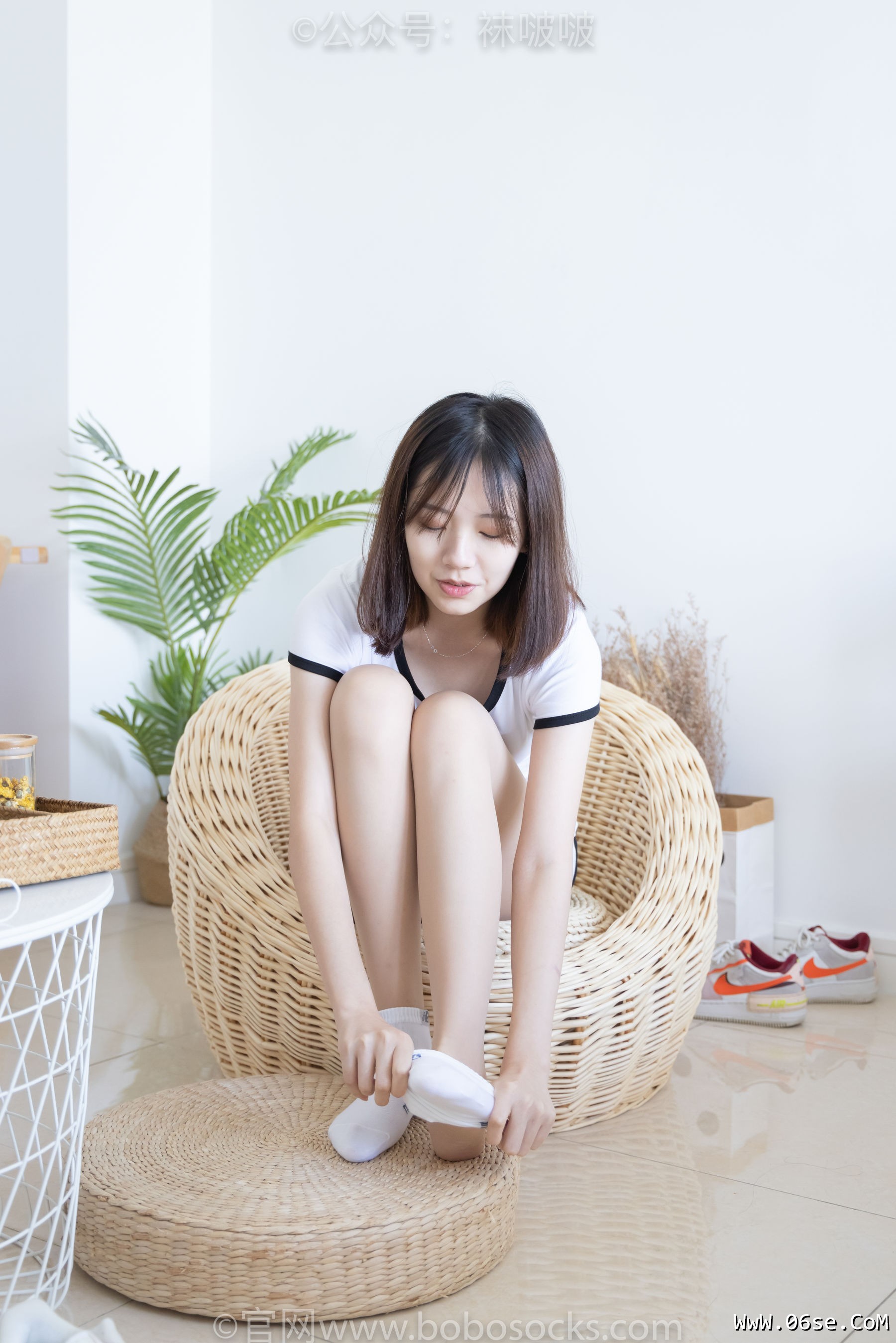 图片[143]-BoBoSocks袜啵啵 No.026 小甜豆-体操服、空军一号、白棉袜、肉丝[149P]-六色网