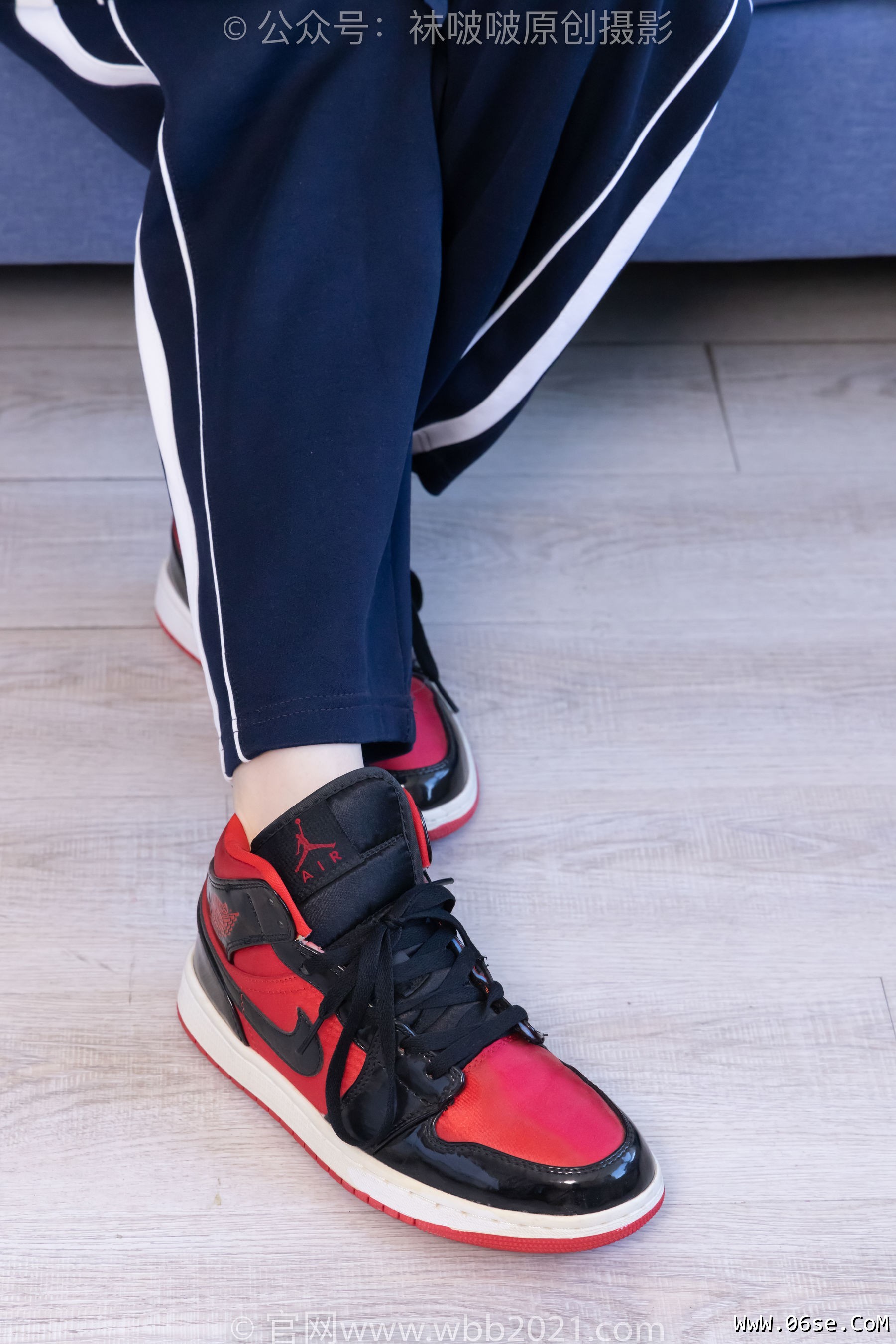 图片[62]-BoBoSocks袜啵啵 No.398 稚予 -板鞋、白船袜、裸足、裸足[150P]-六色网