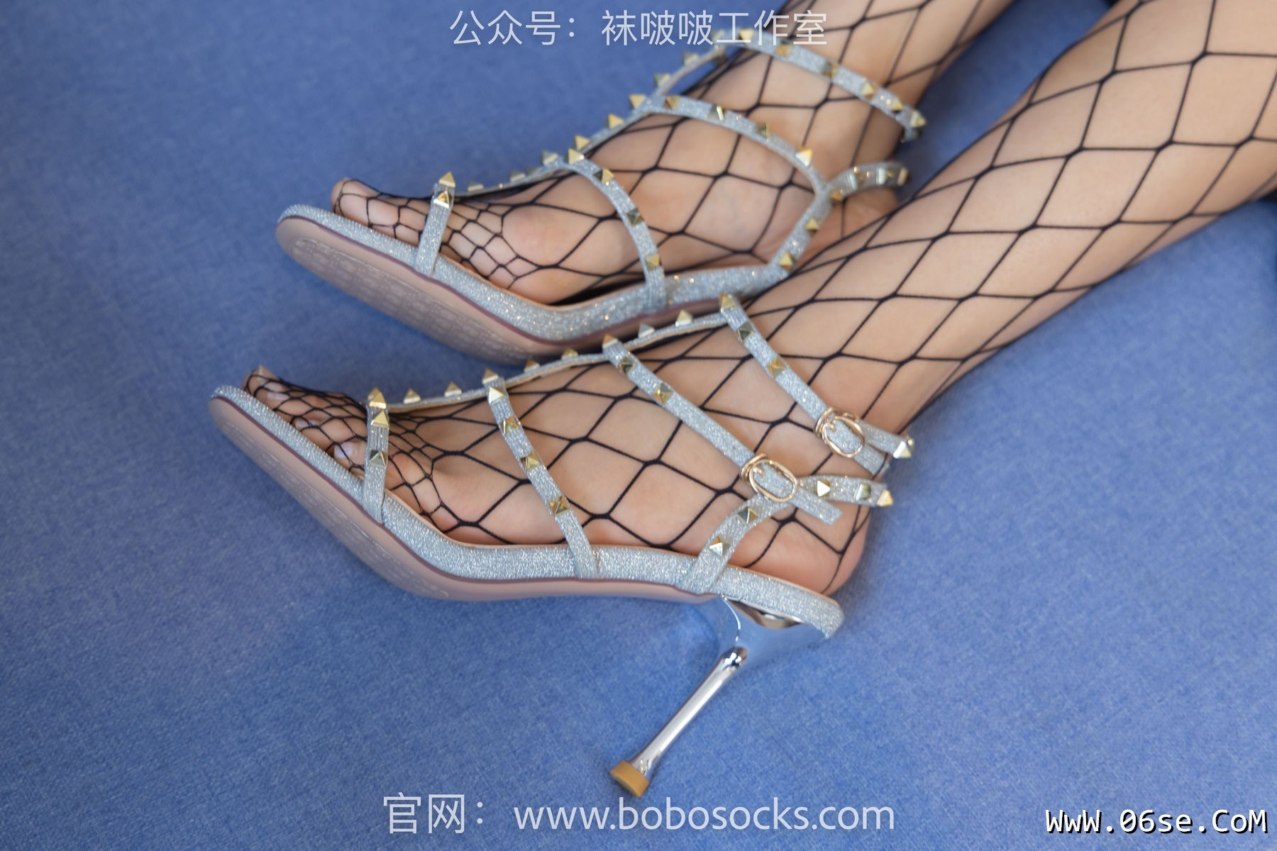 图片[17]-BoBoSocks袜啵啵 No.113 果果-高跟鞋、黑色网袜[141P]-六色网