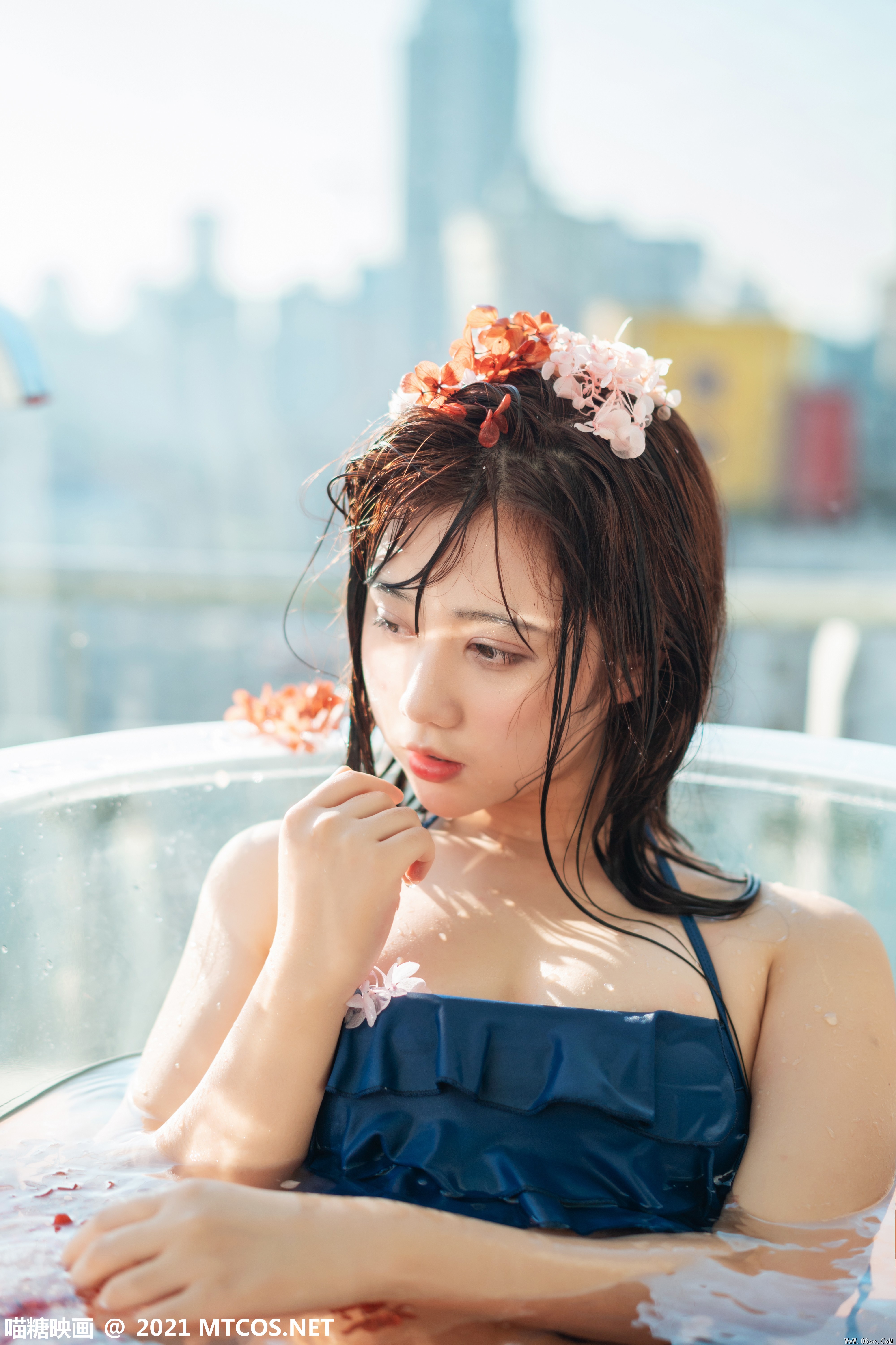 图片[23]-喵糖映画 VOL.361 夏日沐浴[35P／675MB]-六色网