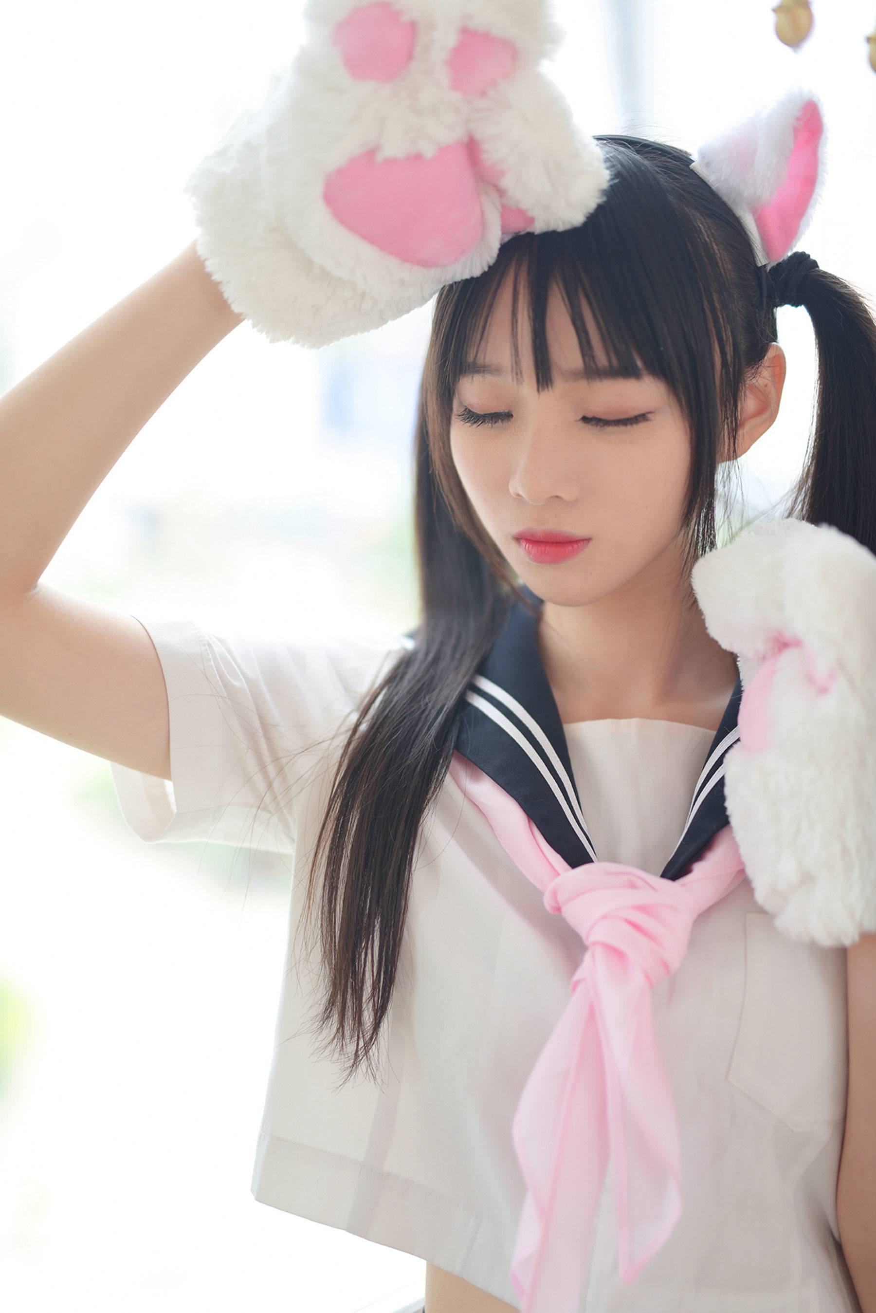 图片[23]-喵糖映画 VOL.402 JK学妹 [47P]-六色网