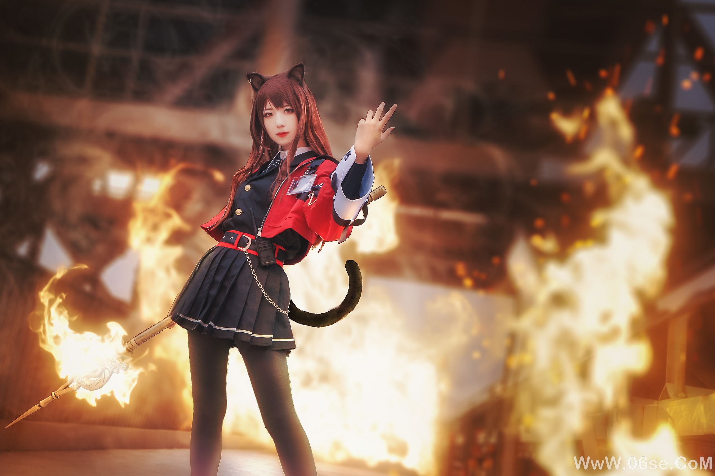 图片[10]-小姐姐弥音音ww 明日方舟 天火[14P]-六色网
