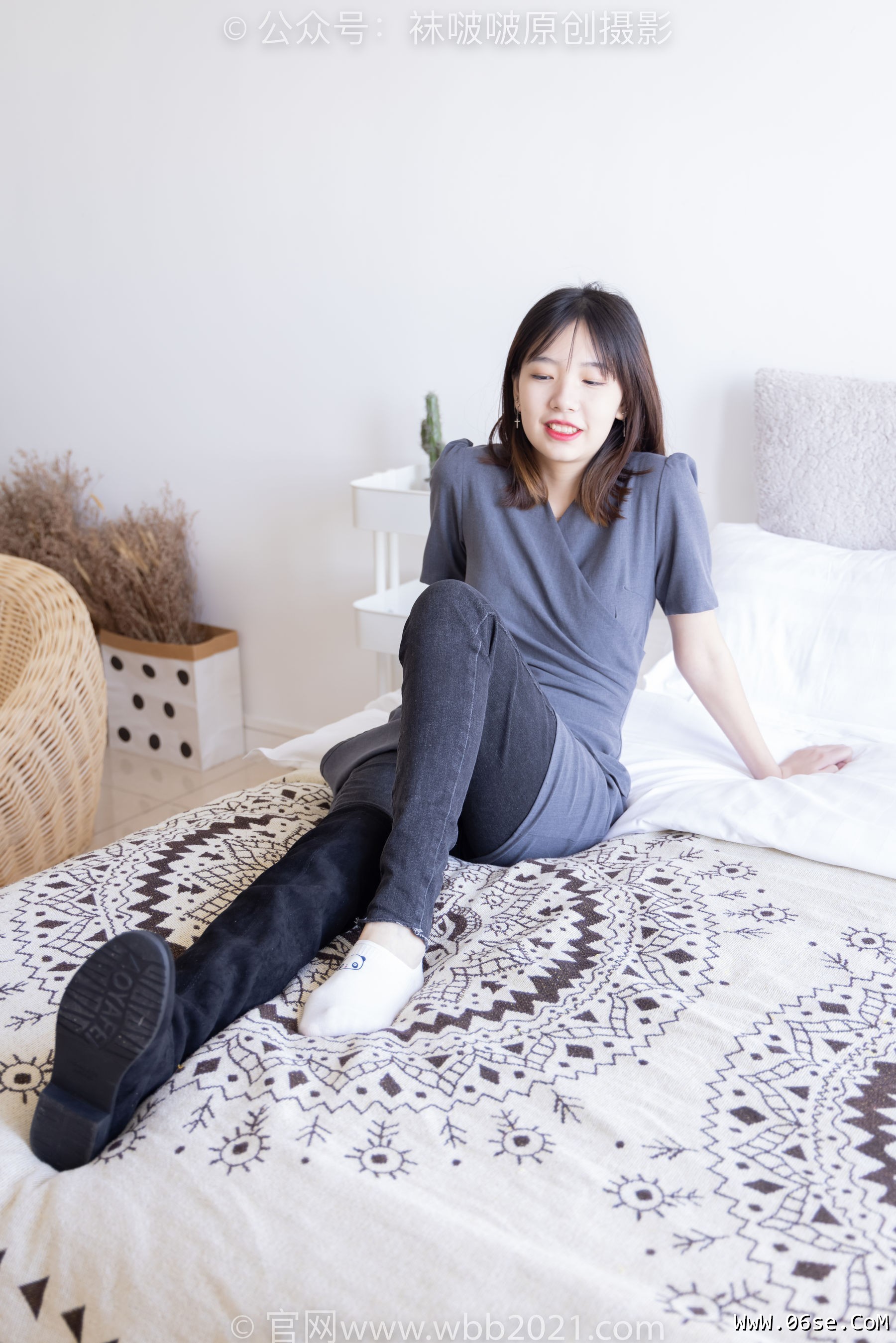 图片[61]-BoBoSocks袜啵啵 No.256 小甜豆 -长靴、短白棉袜[132P]-六色网