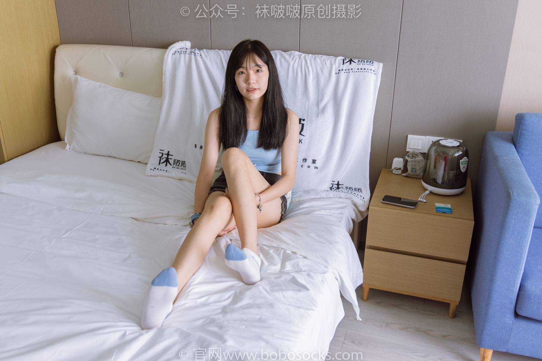 图片[14]-BoBoSocks袜啵啵 No.174 小甜豆-高跟长靴、白棉袜、裸足[178P]-六色网