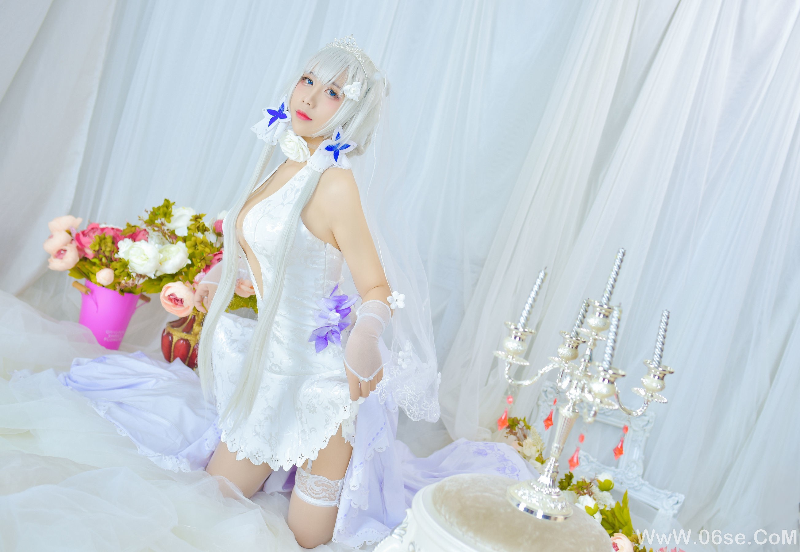 动漫博主九曲Jean 婚纱[22P]-六色网