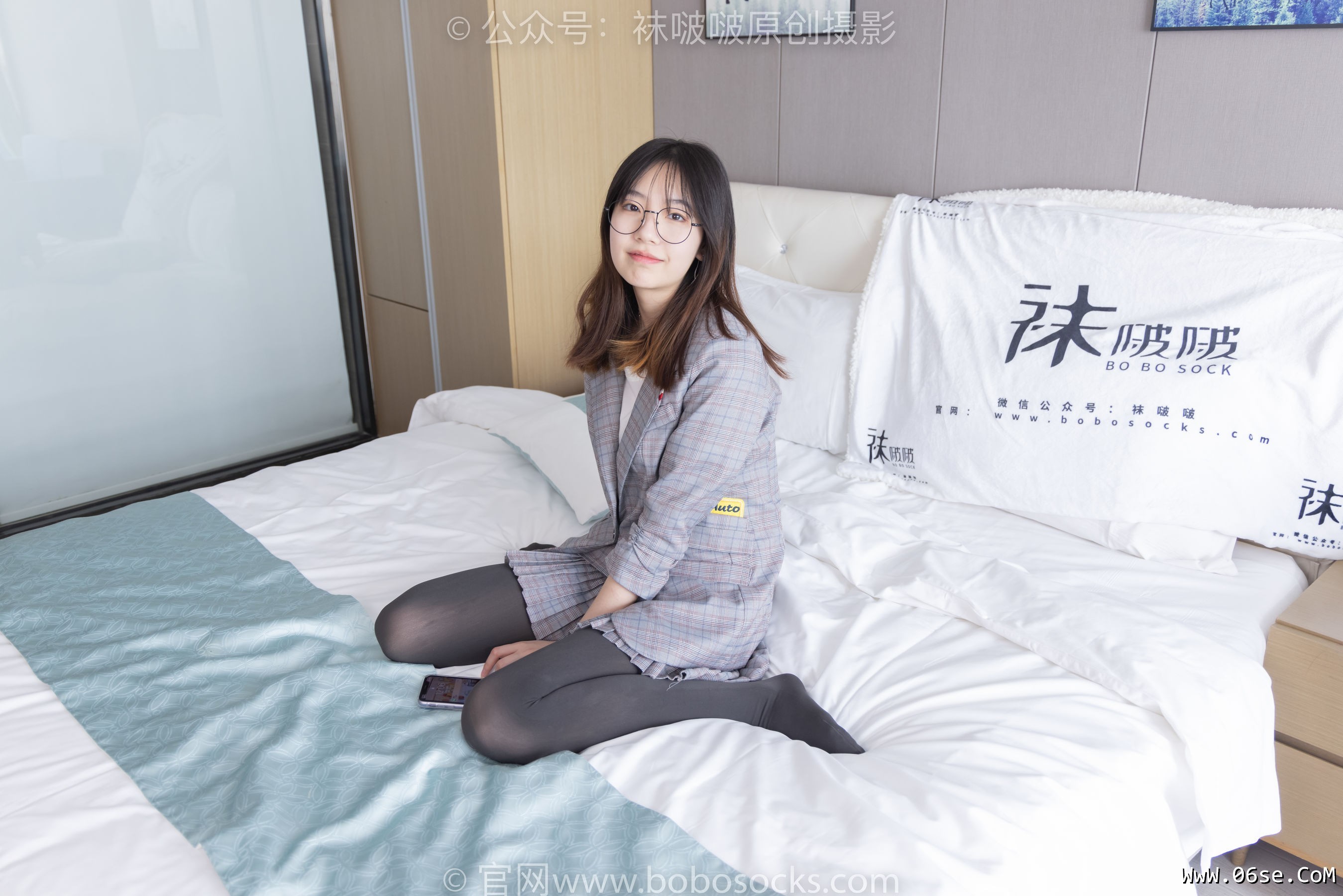 图片[137]-BoBoSocks袜啵啵 No.210 小甜豆 -皮鞋、厚灰丝、ol装[140P]-六色网