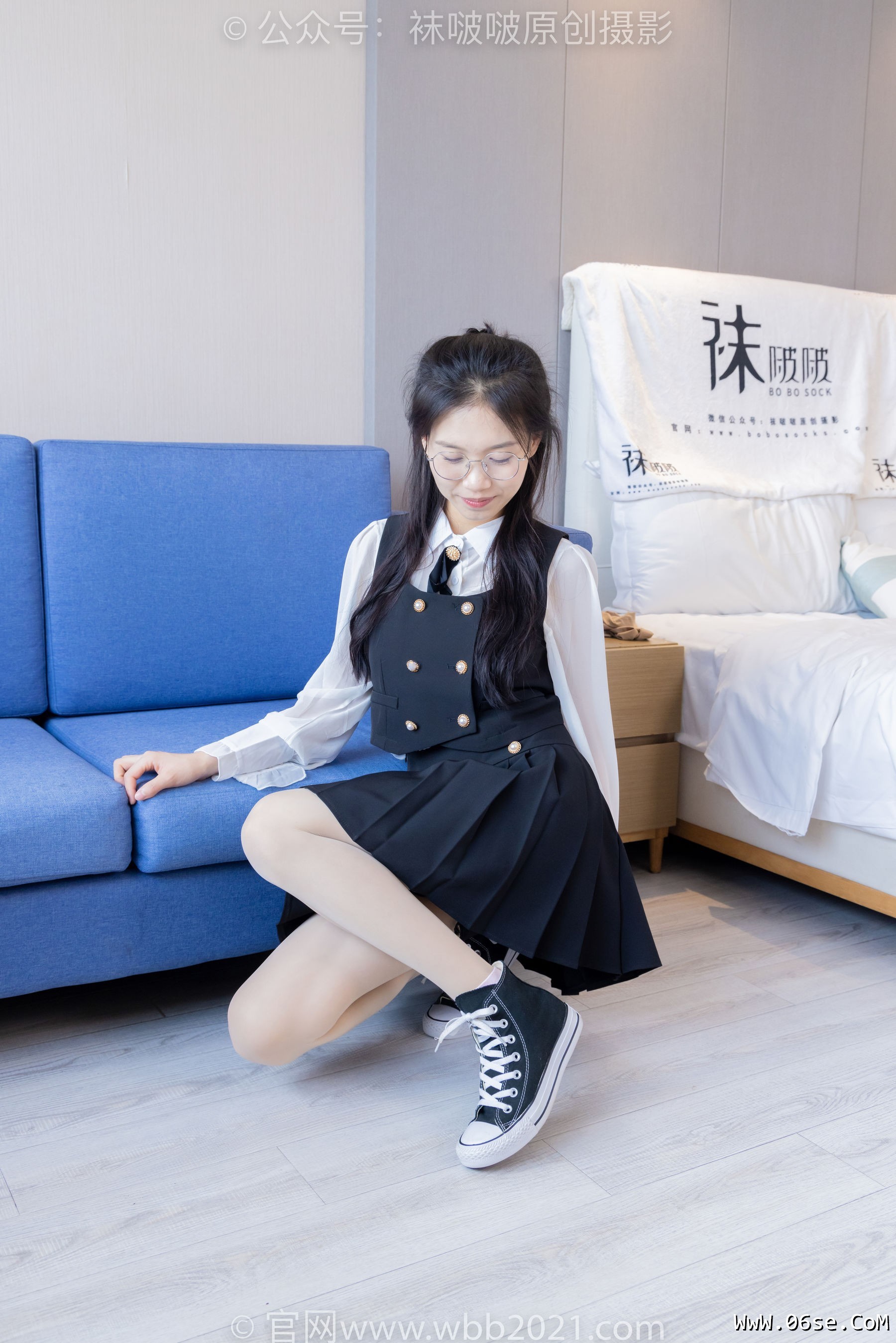 图片[4]-BoBoSocks袜啵啵 No.431 芝士 -高跟鞋、板鞋、黑棉袜、粉棉袜、油亮肉丝[140P]-六色网