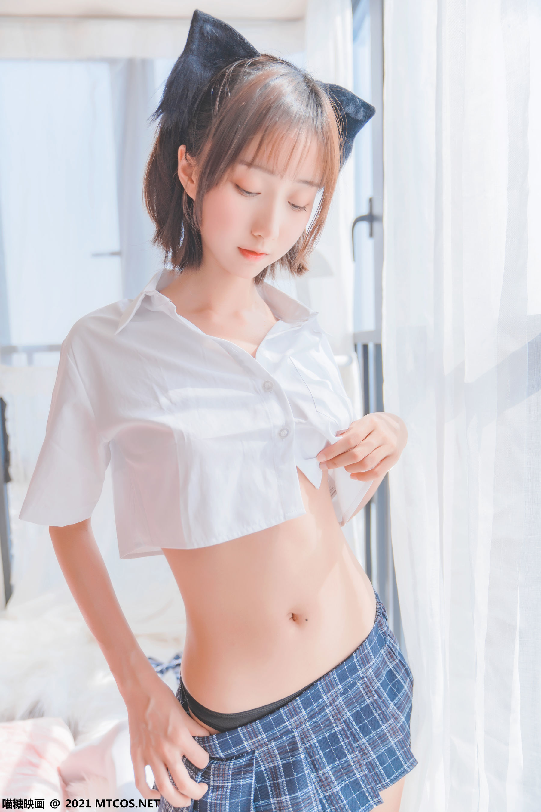 图片[29]-喵糖映画 VOL.436 猫儿少女 [33P]-六色网