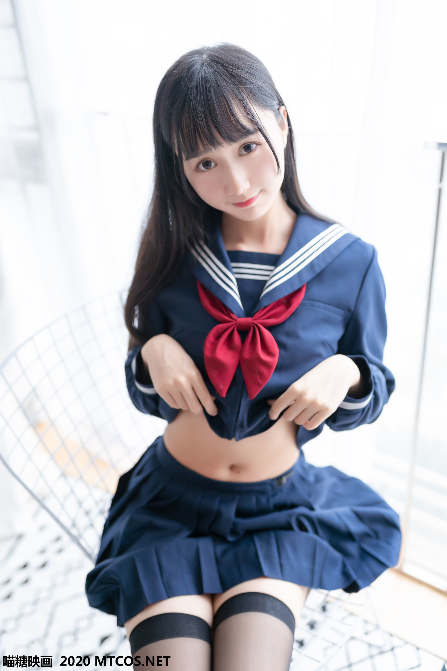 图片[26]-[喵糖映画] JKL.005 水手JK制服 [42P]-六色网