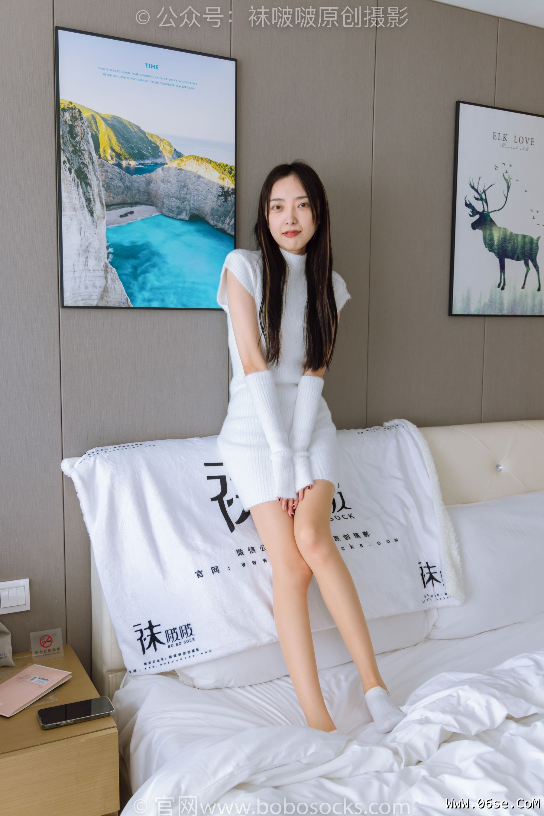 图片[21]-BoBoSocks袜啵啵 No.173 稚予-高跟鞋、板鞋、白丝、肉丝、白棉袜[149P]-六色网