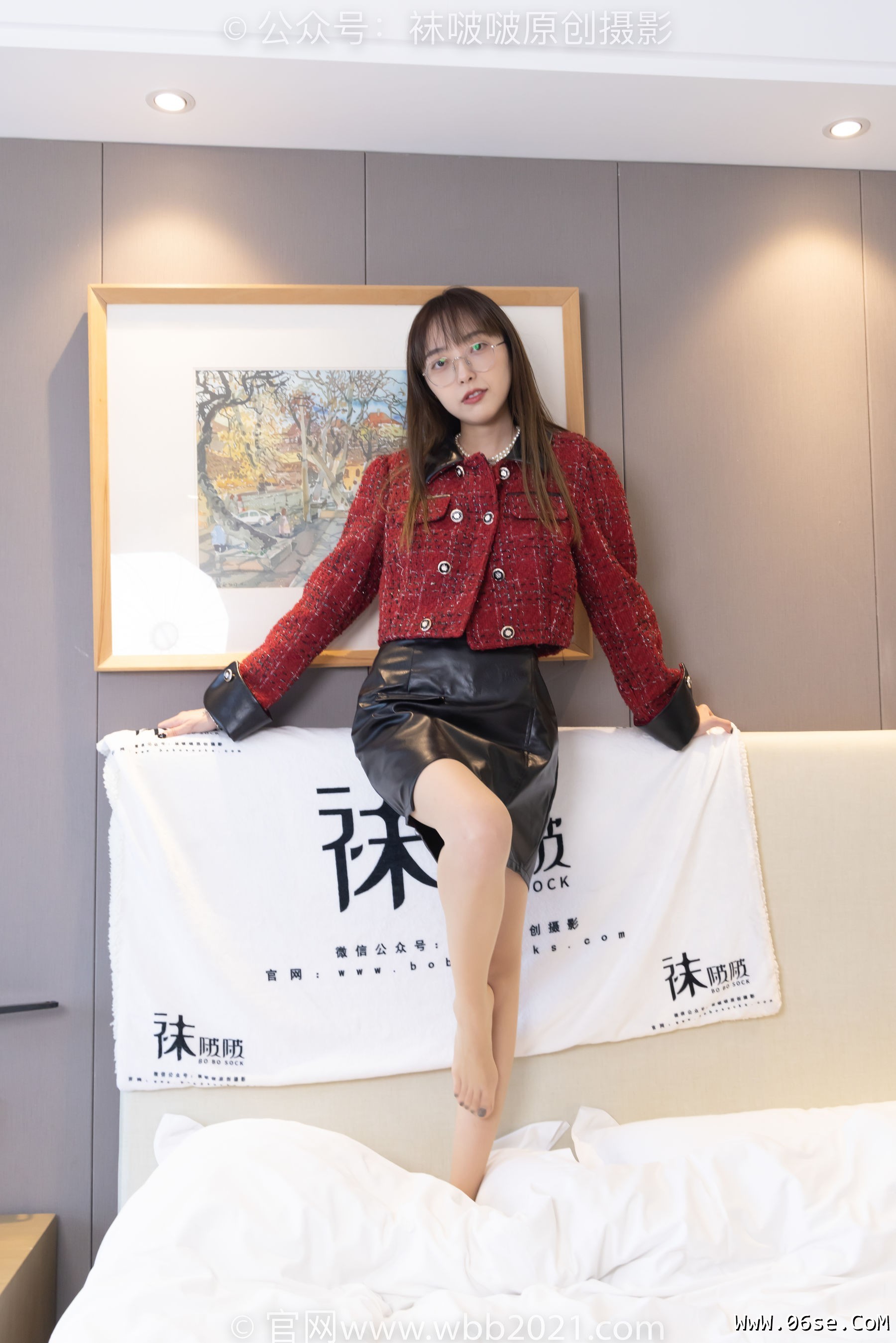 图片[22]-BoBoSocks袜啵啵 No.304 稚予 -两双高跟鞋、肉丝、裸足[160P]-六色网