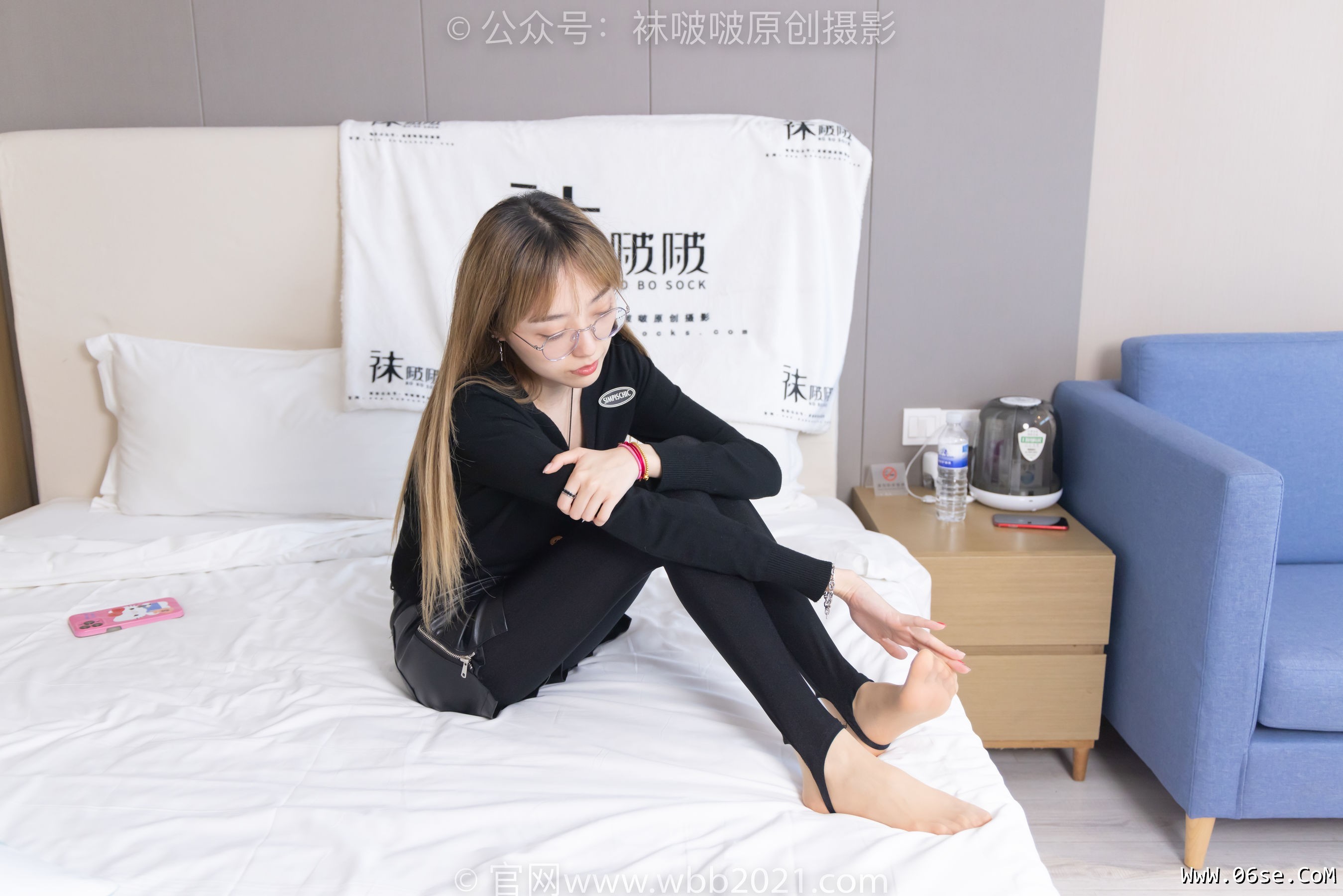 图片[55]-BoBoSocks袜啵啵 No.243 稚予 -两双高跟鞋、肉丝、踩脚裤[164P]-六色网