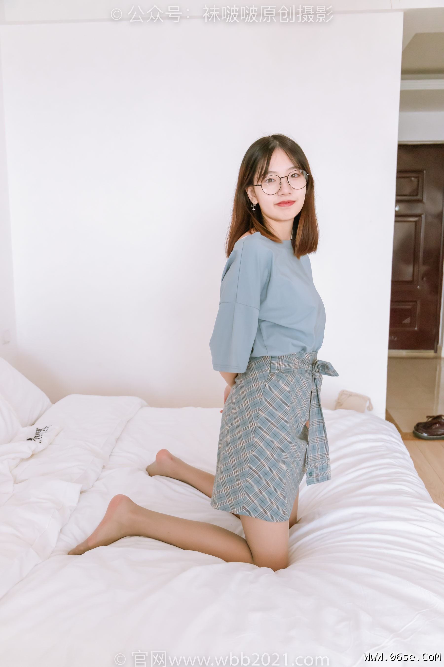 图片[102]-BoBoSocks袜啵啵 No.239 小甜豆-棉拖鞋、灰丝、裸足[140P]-六色网