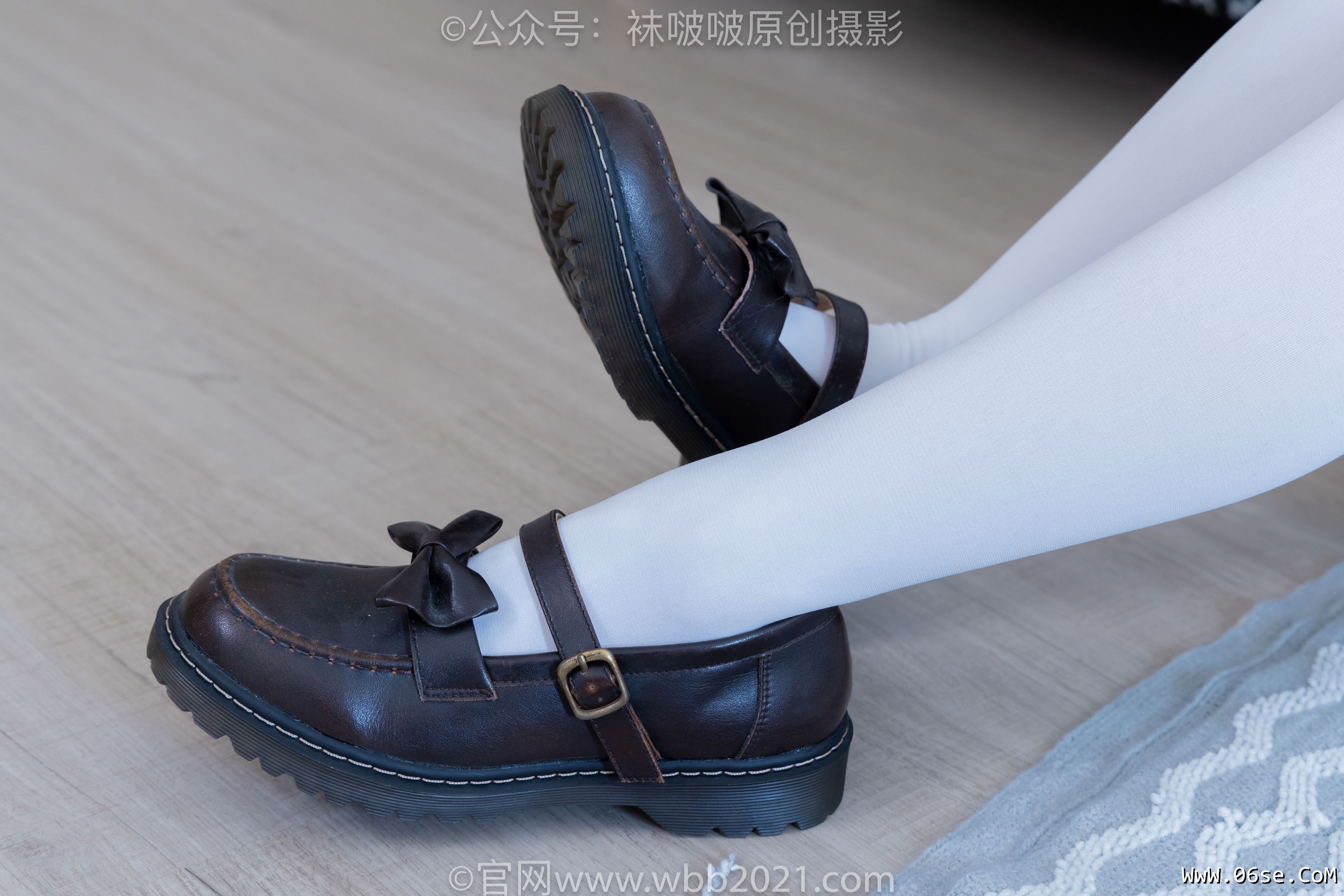 图片[96]-BoBoSocks袜啵啵 No.325 甜甜圈 -皮鞋、厚白丝[145P]-六色网
