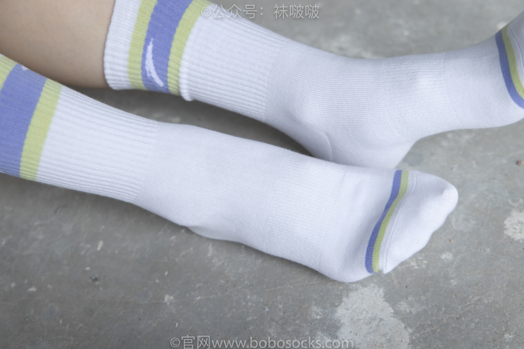 图片[71]-BoBoSocks袜啵啵 No.025 熊熊-安踏运动鞋、白色棉袜、裸足[146P]-六色网