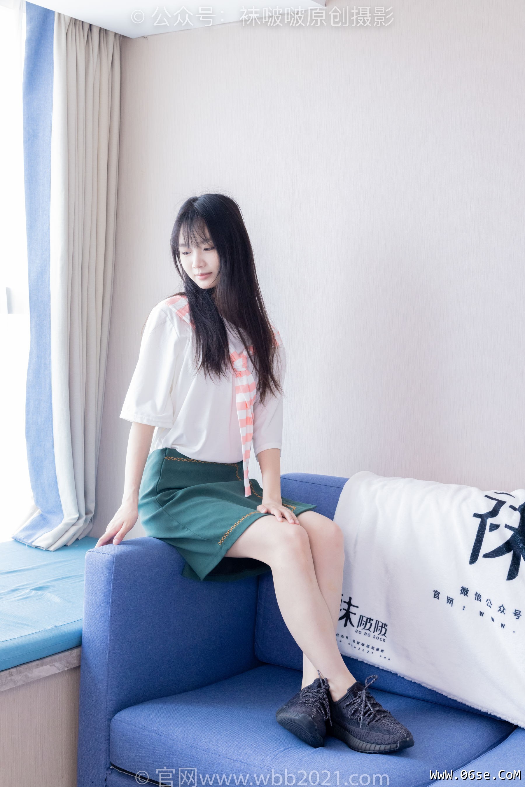 图片[3]-BoBoSocks袜啵啵 No.394 甜甜圈 -运动鞋、白船袜、裸足、裸足[140P]-六色网