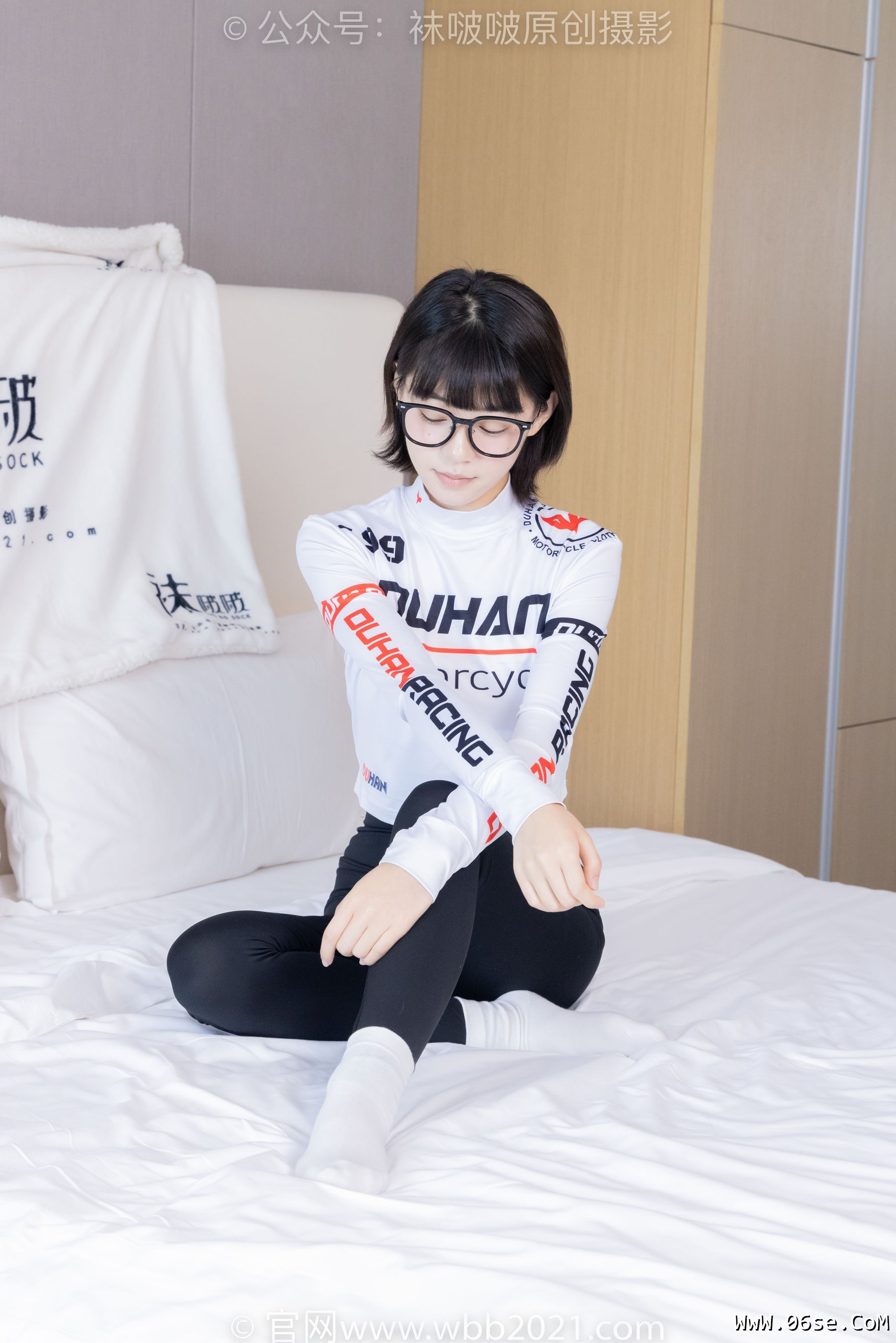 图片[108]-BoBoSocks袜啵啵 No.410 糯米 -运动鞋、白棉袜、肉丝、瑜伽裤裤里丝[145P]-六色网