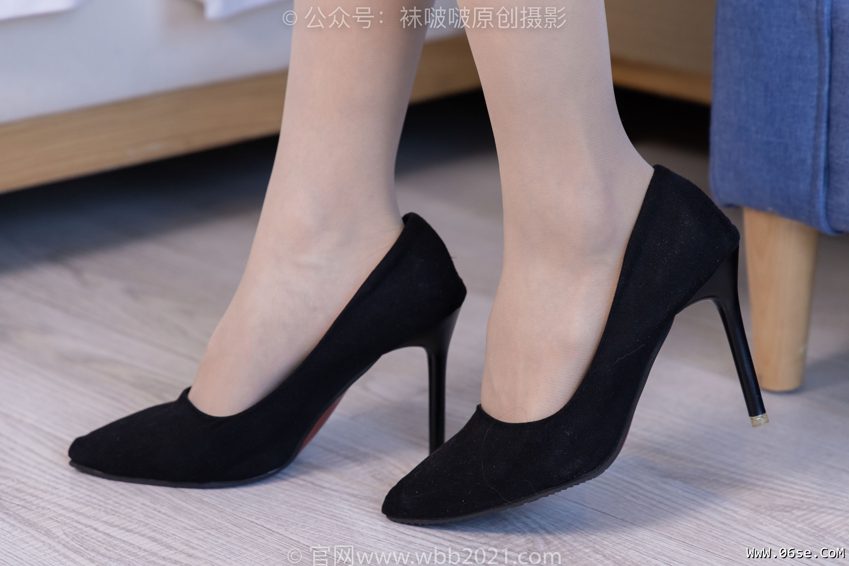 图片[2]-BoBoSocks袜啵啵 No.442 奶油 -高跟鞋、肉丝、黑丝、灰丝、裸足[160P]-六色网