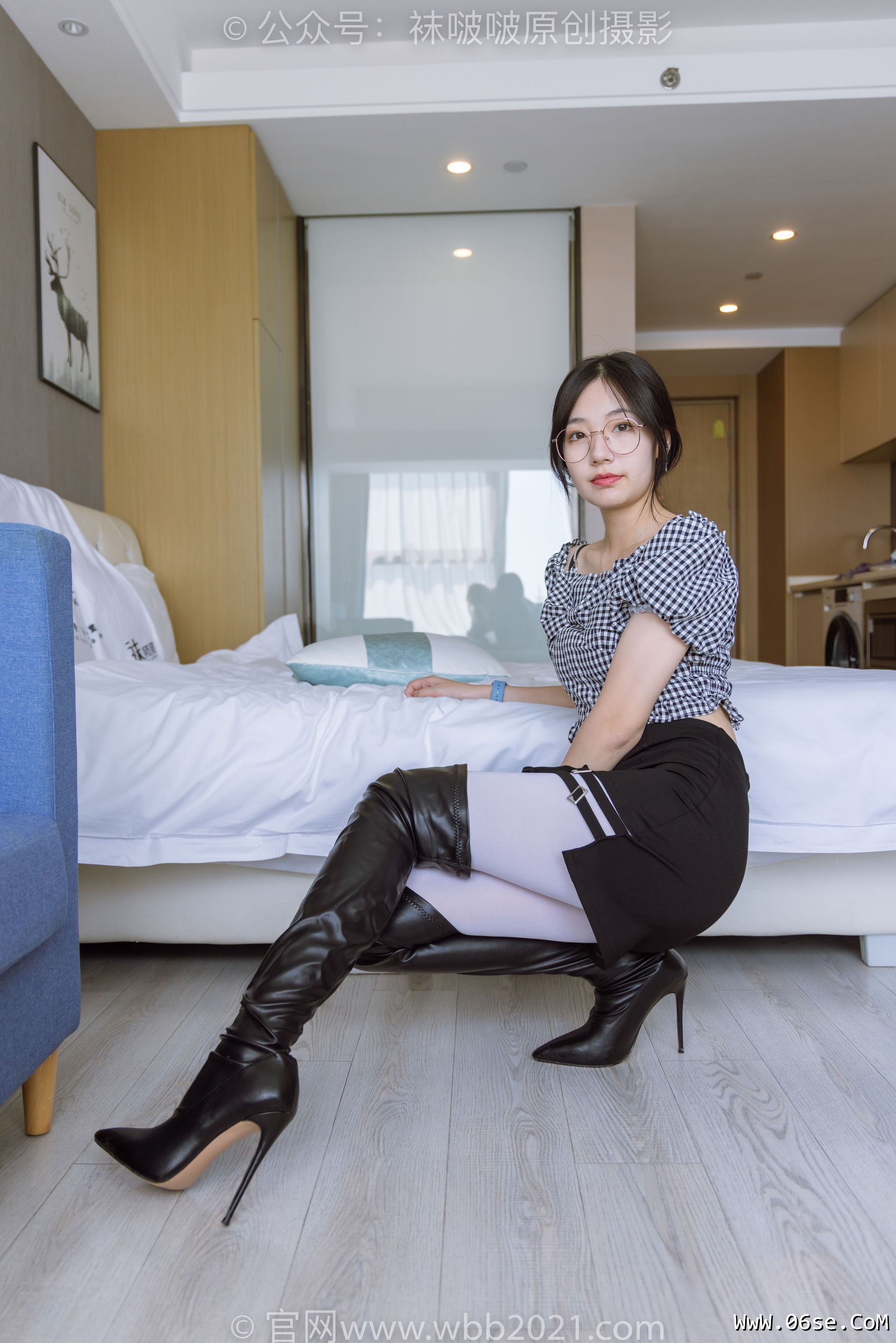 图片[57]-BoBoSocks袜啵啵 No.272 小甜豆 -长靴、高跟鞋、厚白丝[139P]-六色网