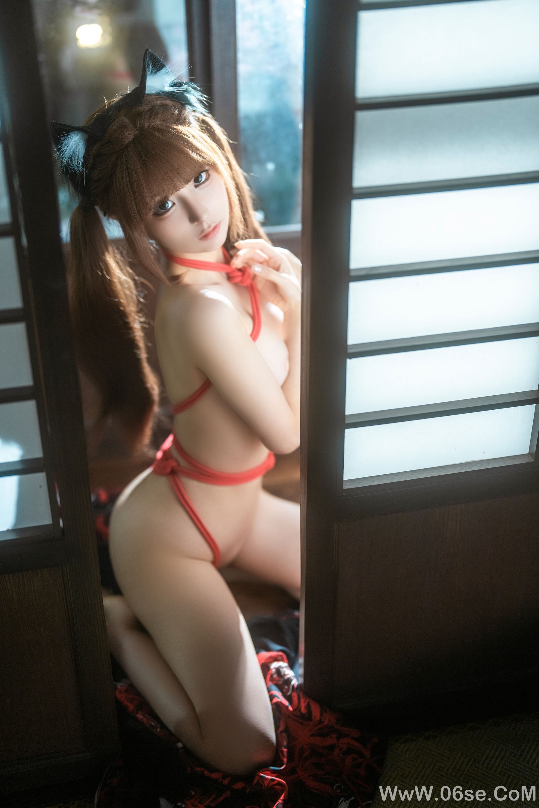 图片[48]-动漫博主蠢沫沫 – 捆绑和服[55P]-六色网