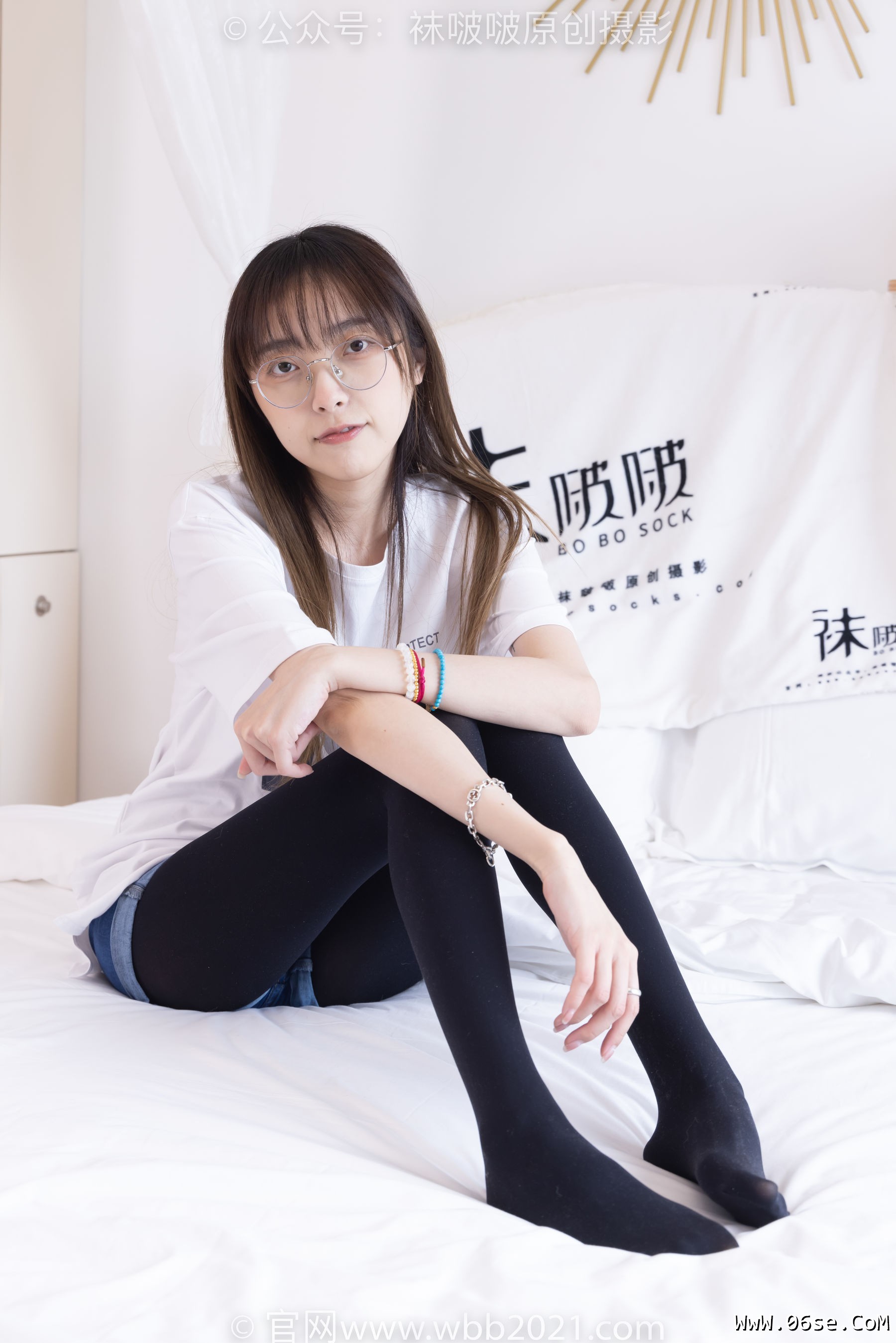 图片[121]-BoBoSocks袜啵啵 No.330 稚予 -高跟鞋、厚黑丝[150P]-六色网
