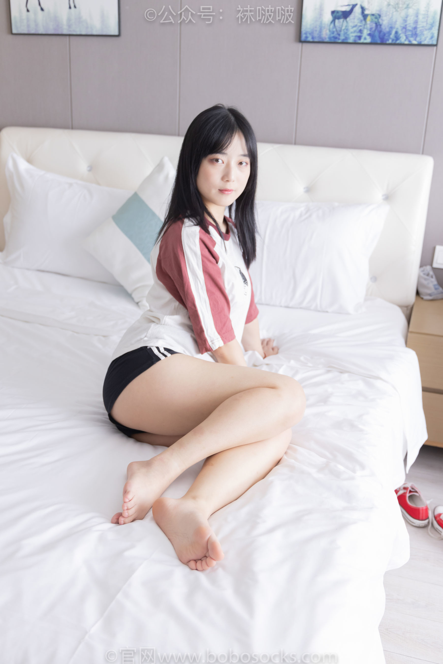 图片[119]-BoBoSocks袜啵啵 No.036 菠萝-帆布鞋、白棉袜、裸足[138P]-六色网