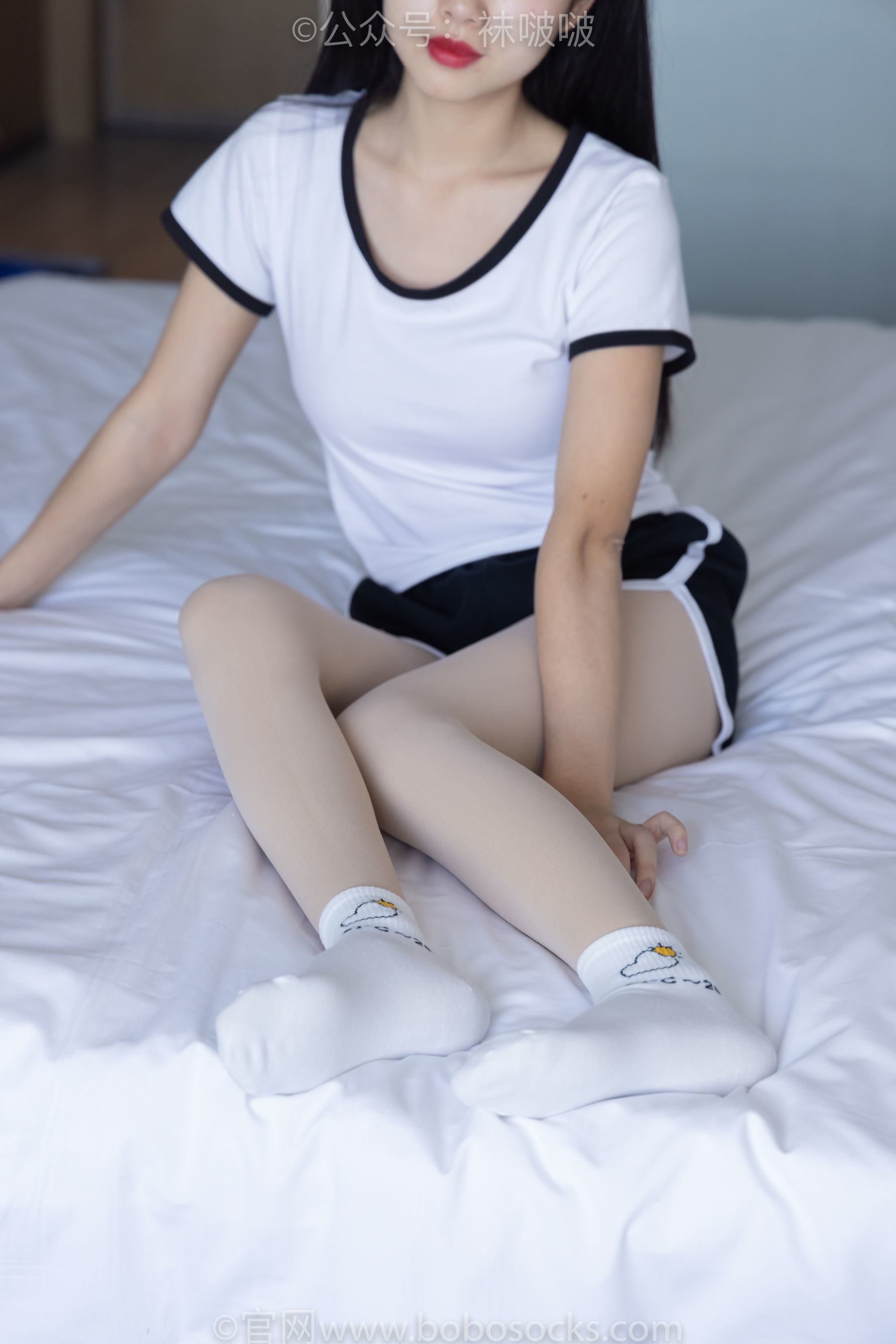 图片[49]-BoBoSocks袜啵啵 No.031 小奶熊-AJ板鞋、白棉袜、厚肉丝[148P]-六色网