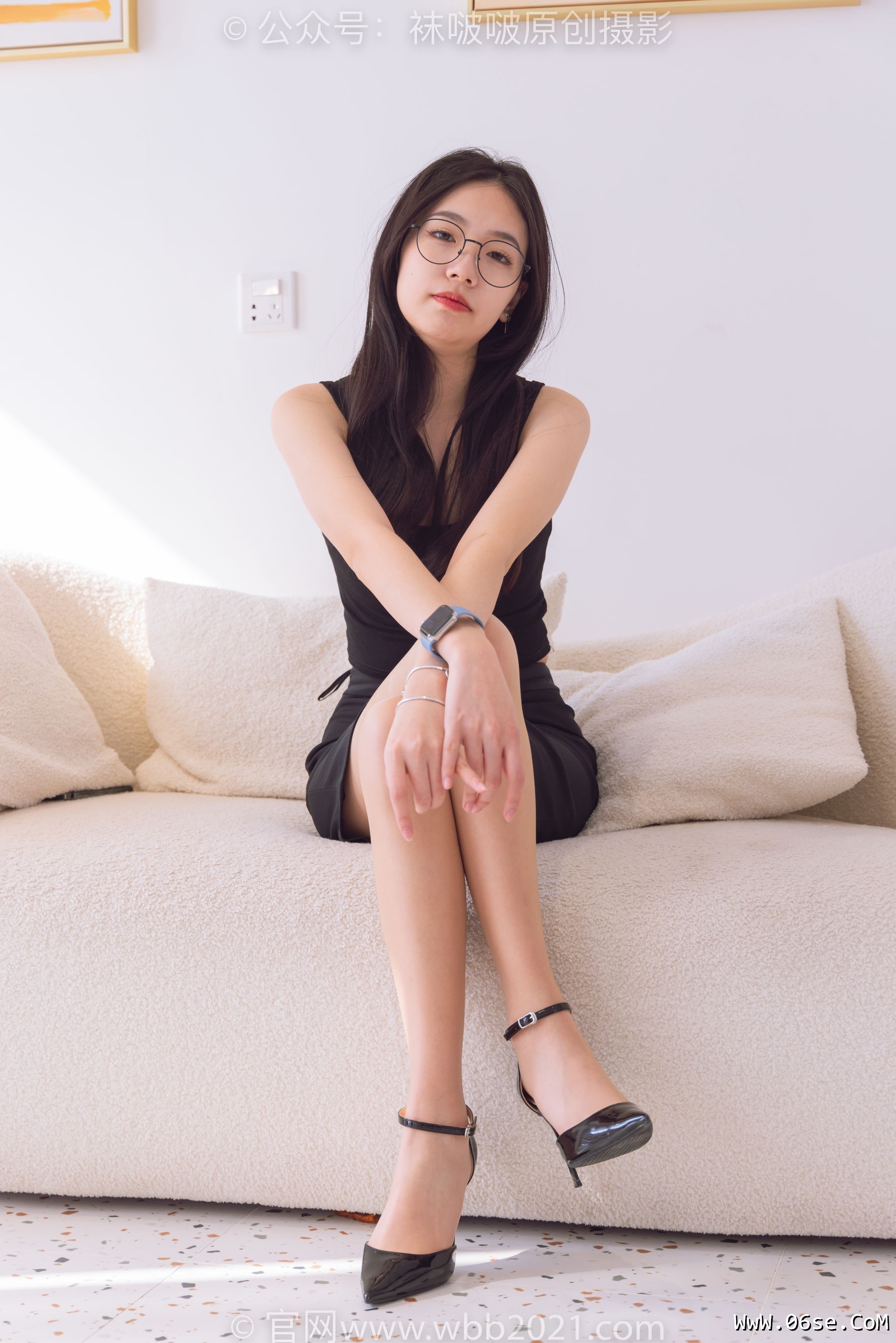 图片[118]-BoBoSocks袜啵啵 No.266 小甜豆 -高跟鞋、油亮肉丝[139P]-六色网